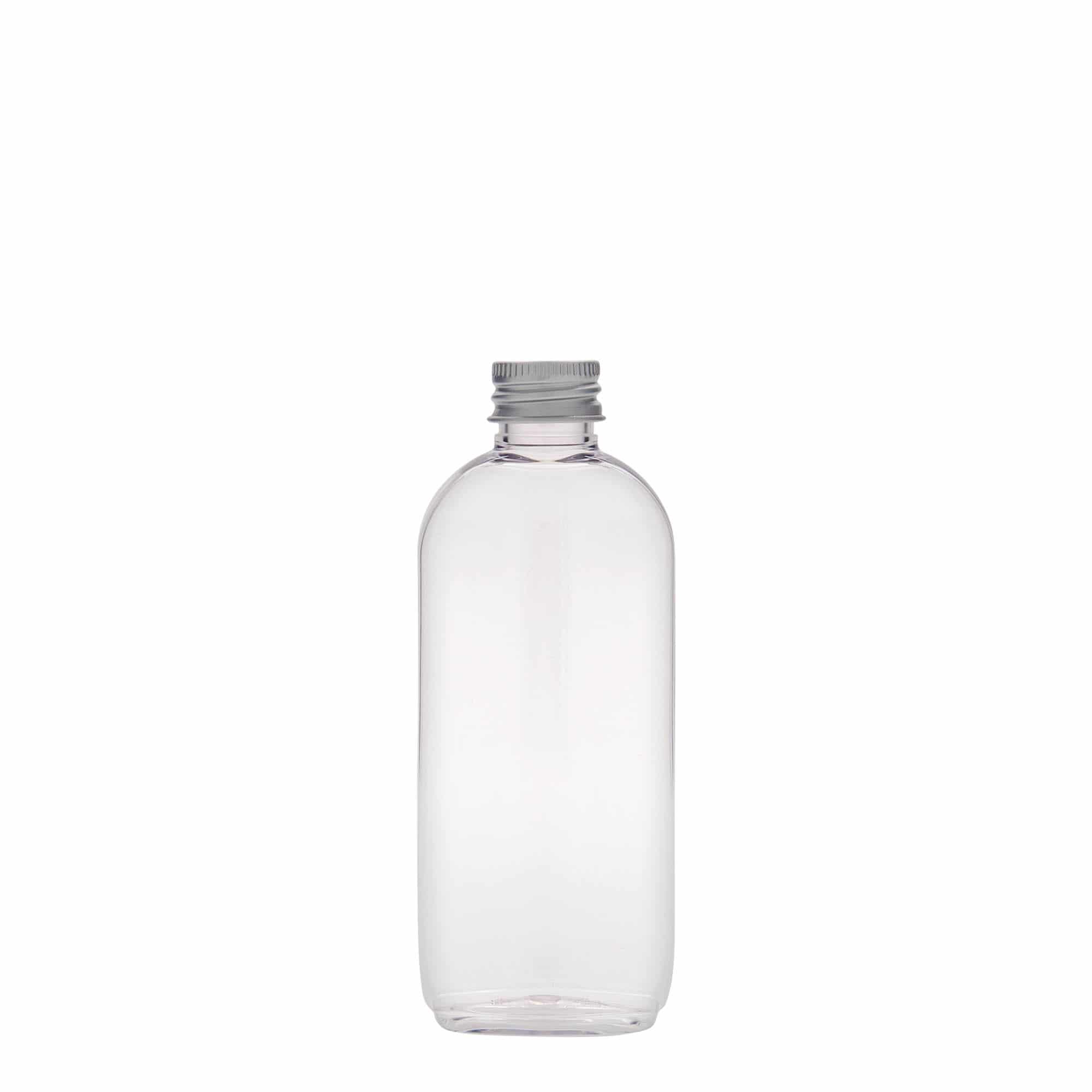 Bouteille en PET 100 ml 'Iris', ovale, plastique, bouchage: GPI 20/410