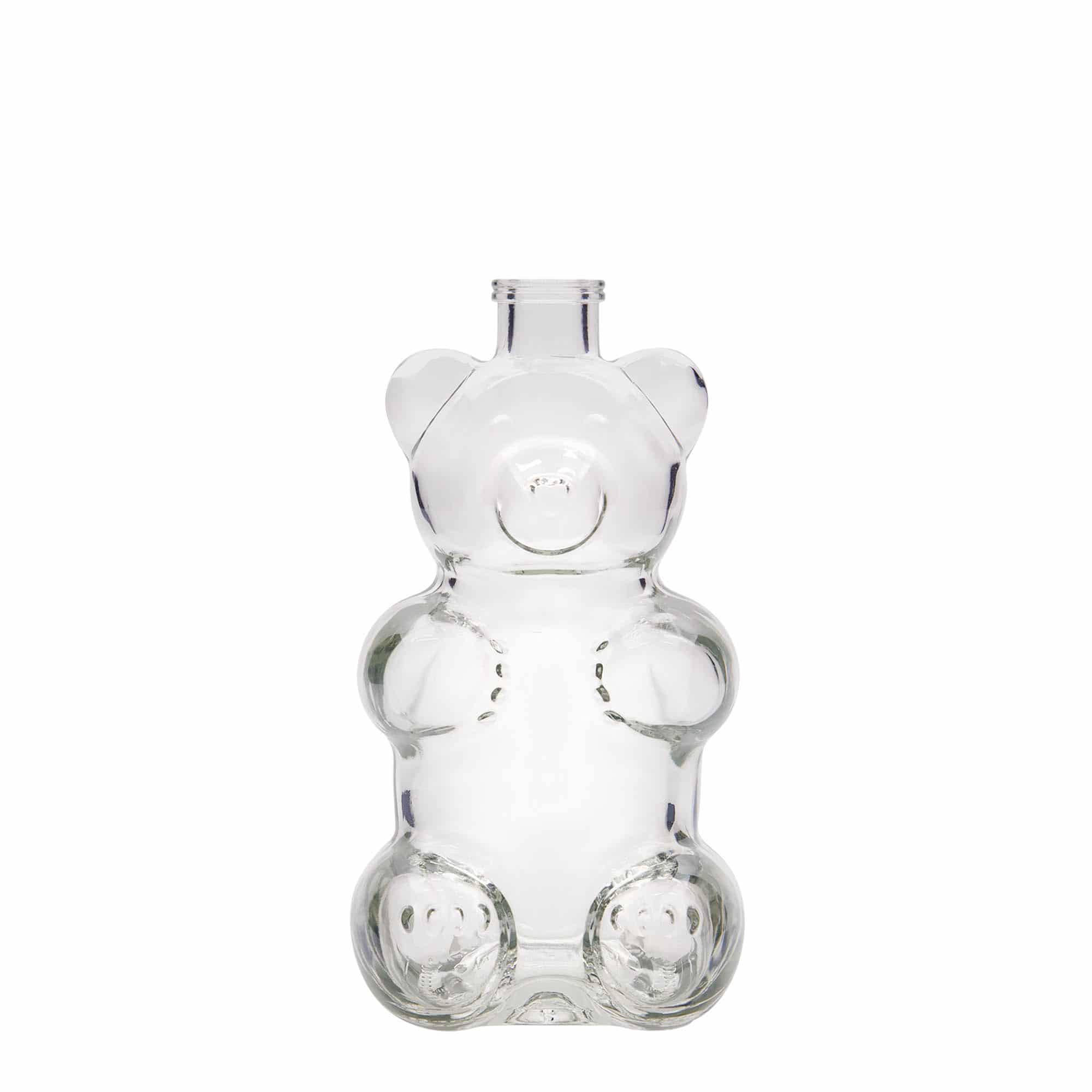 Bouteille en verre 350 ml 'Ours', bouchage: bouchon