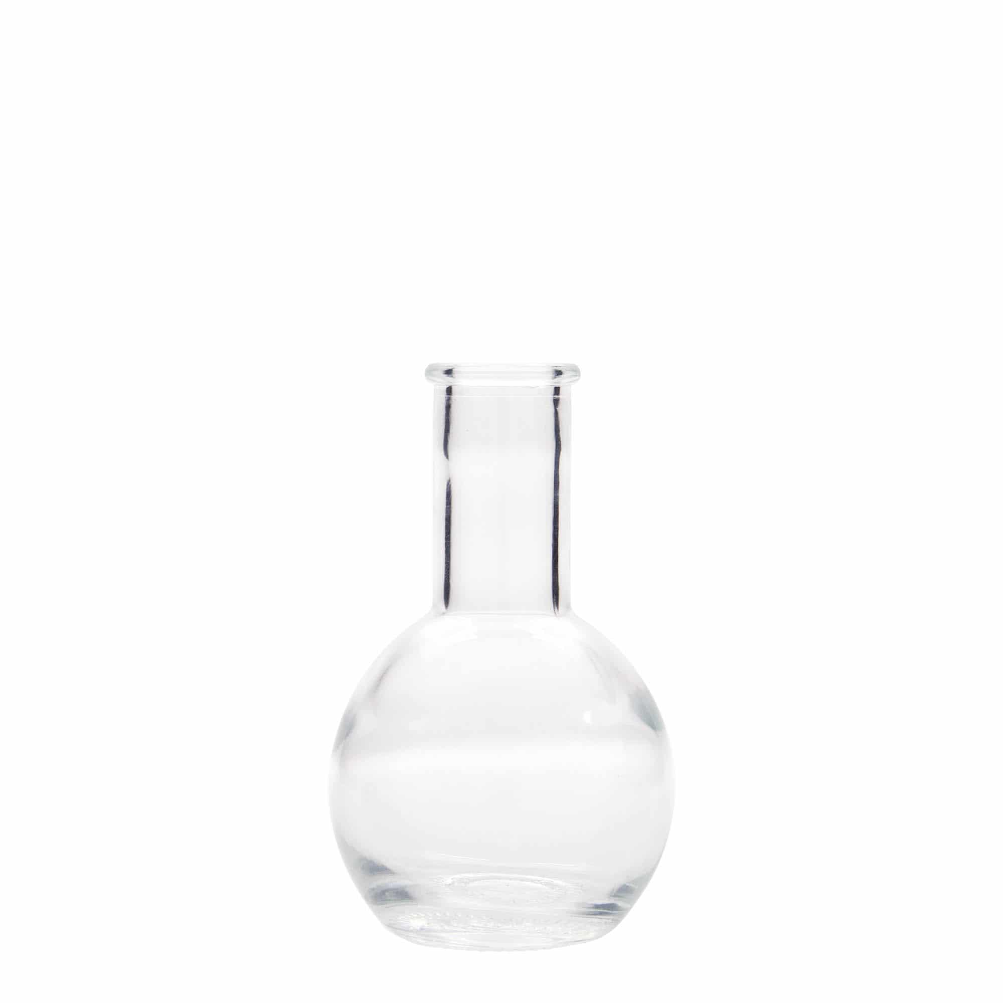 Bouteille en verre 100 ml 'Tulipano', bouchage: bouchon