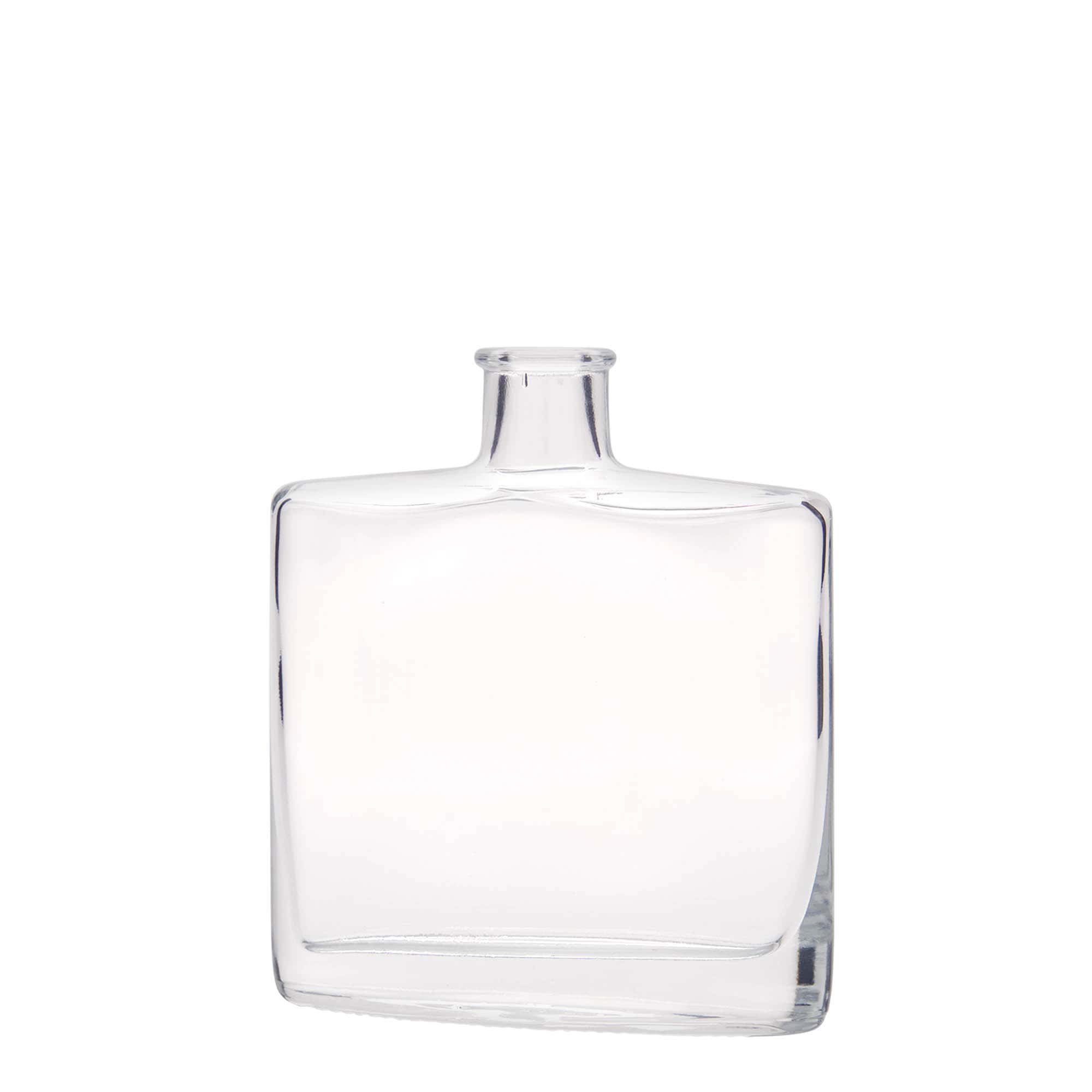 Bouteille en verre 200 ml 'Zorbas', ovale, bouchage: bouchon