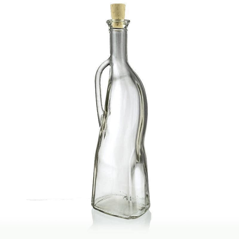 Bouteille en verre 750 ml 'Josephina', ovale, bouchage: bouchon