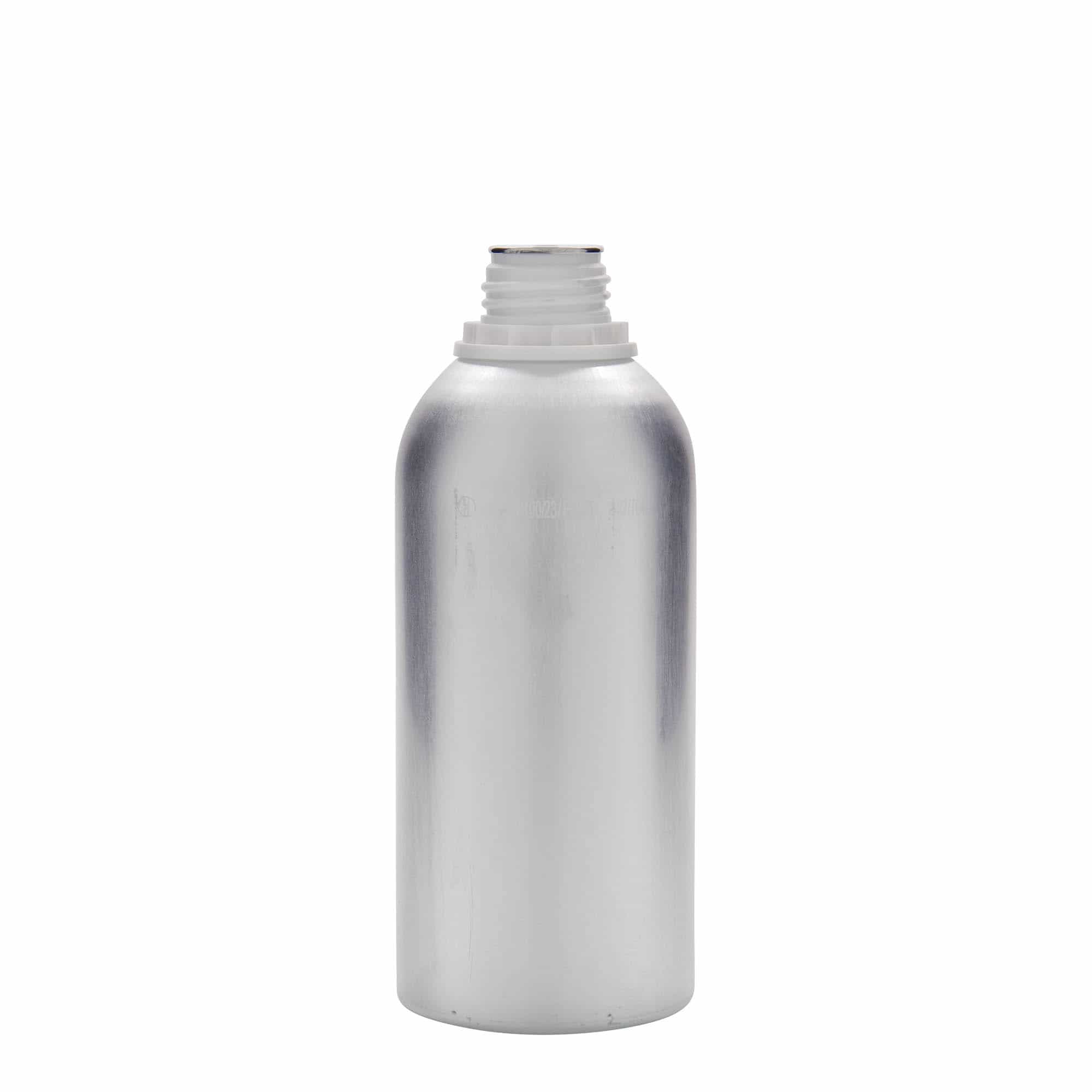 Bouteille en aluminium 625 ml, métal, argenté, bouchage: DIN 32