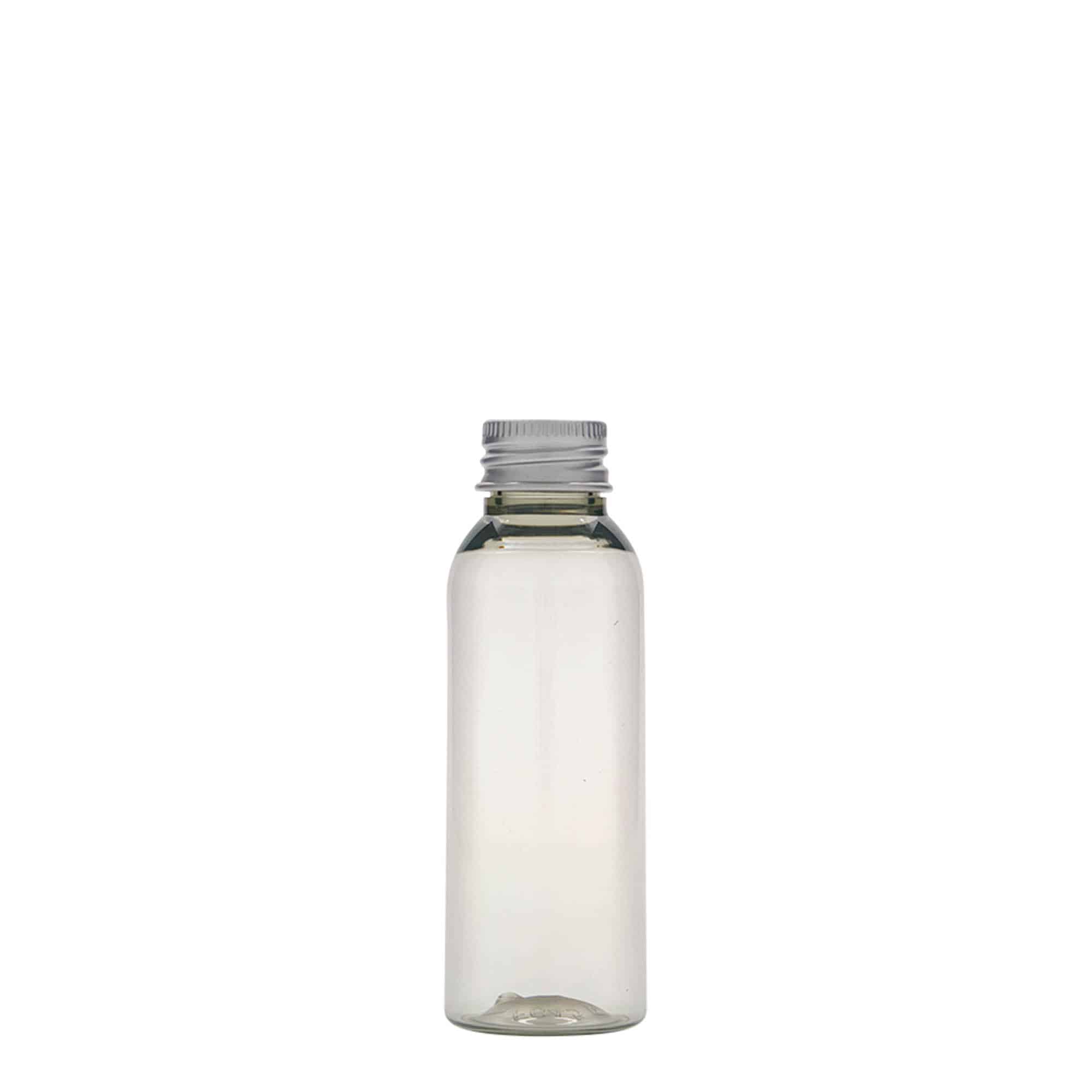 Bouteille en plastique recyclé 50 ml 'Pegasus', PCR, bouchage: GPI 20/410