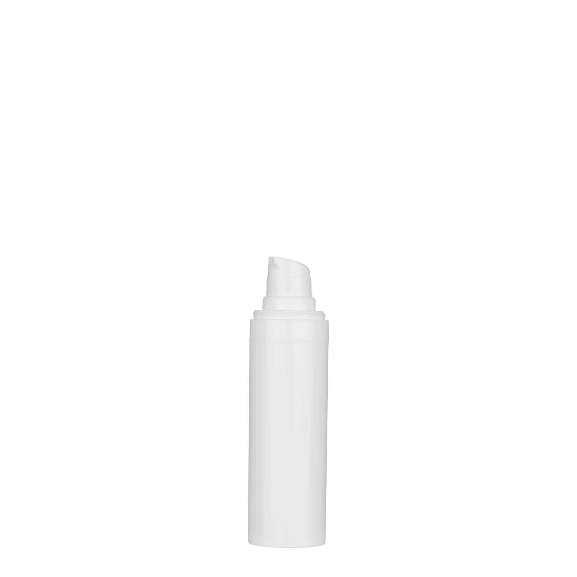 Flacon airless 30 ml 'Micro', plastique PP, blanc