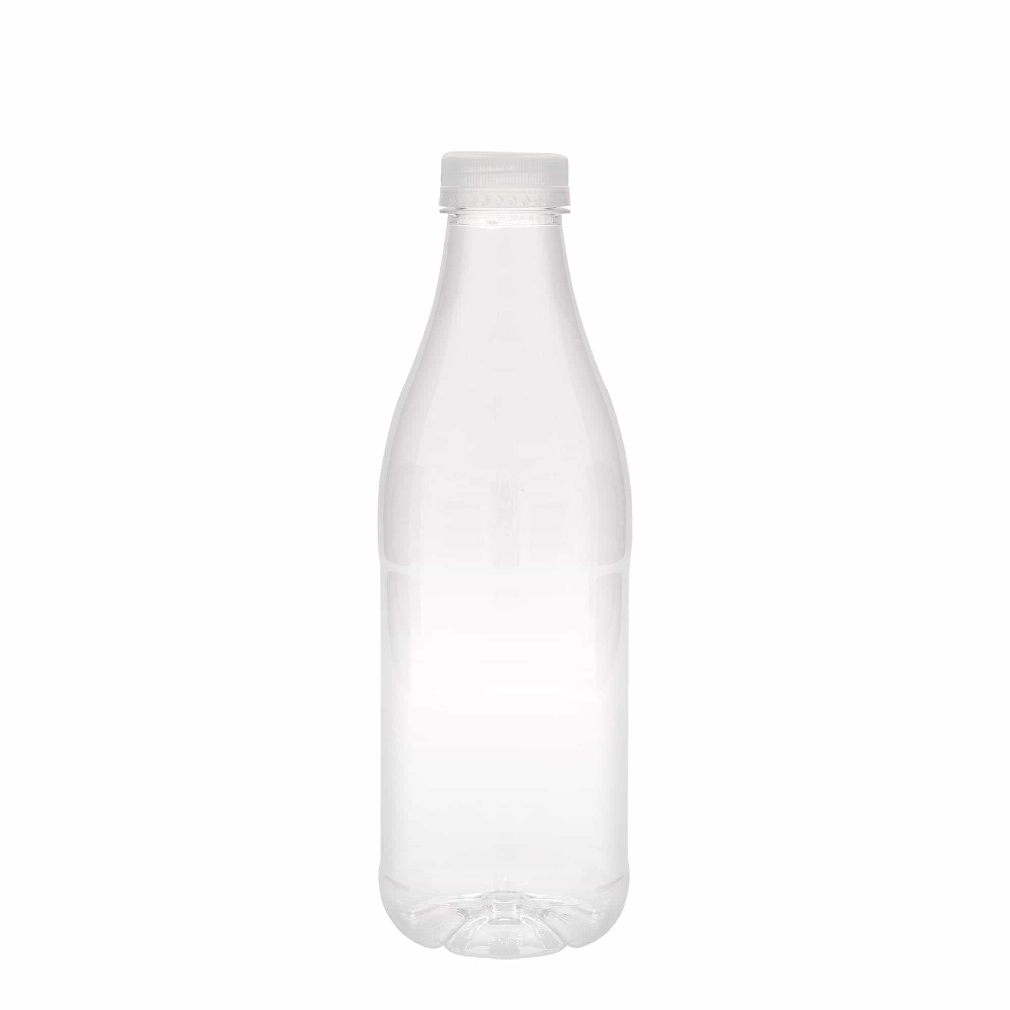 Bouteille en PET 1 000 ml 'Milk and Juice', plastique, bouchage: 38 mm