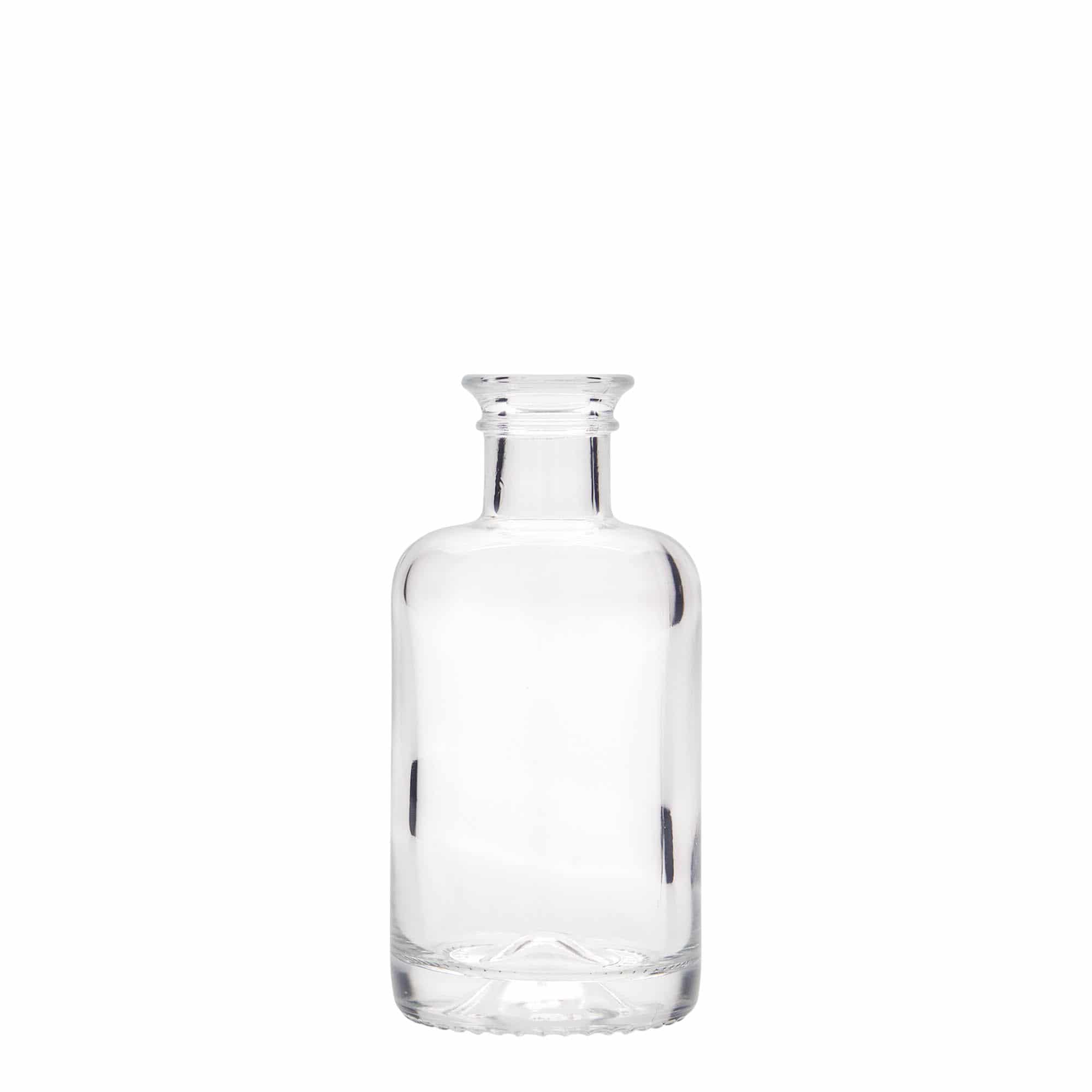 Bouteille en verre apothicaire 100 ml, bouchage: bouchon