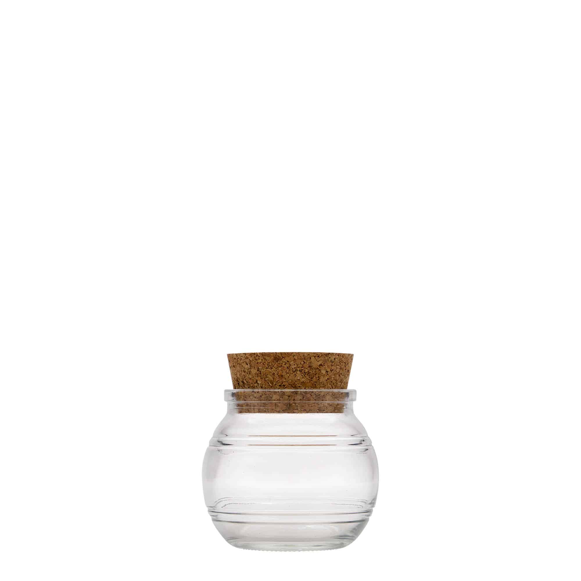 Petit pot rond 210 ml 'Jule', bouchage: bouchon