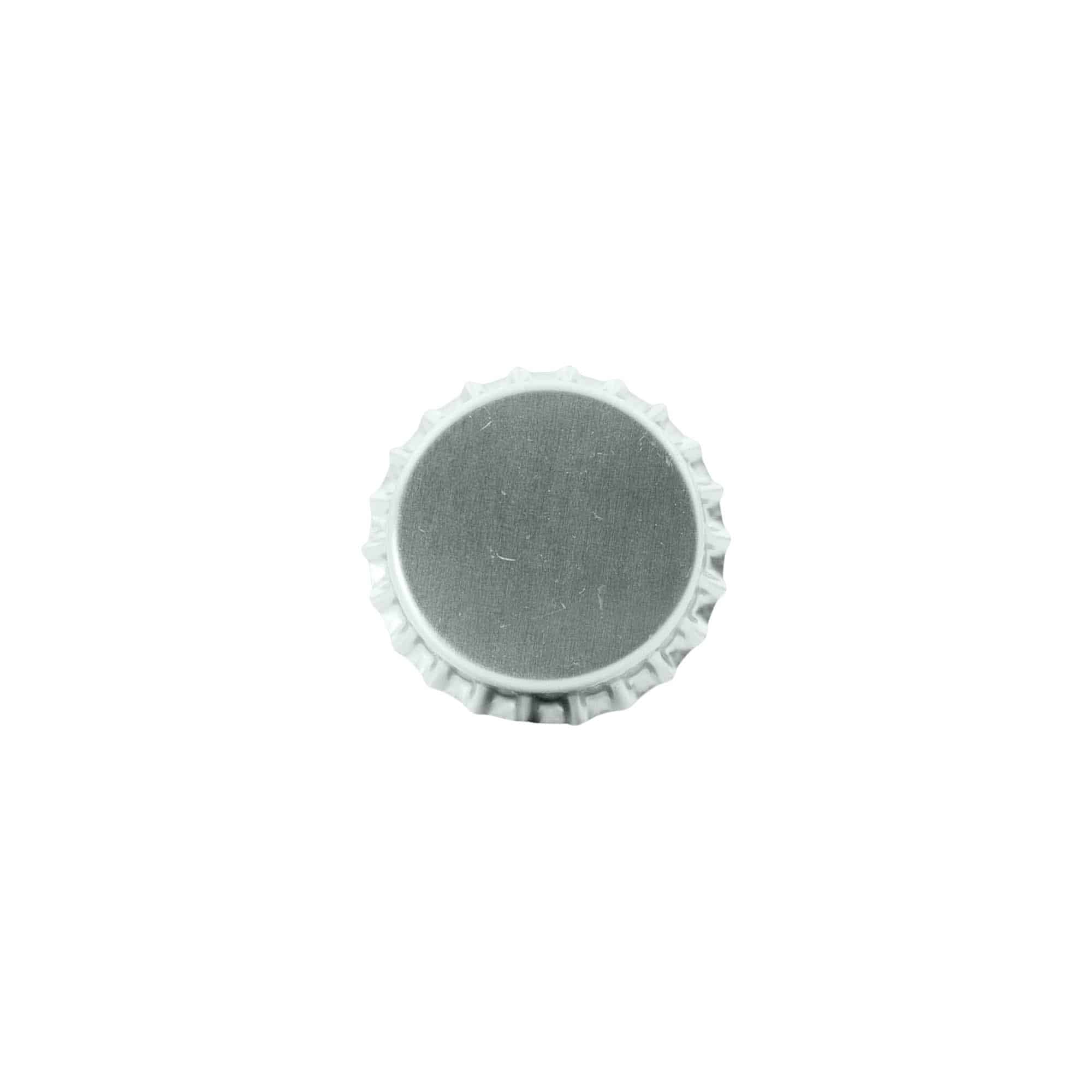 Capsules couronnes 29 mm, métal, argenté