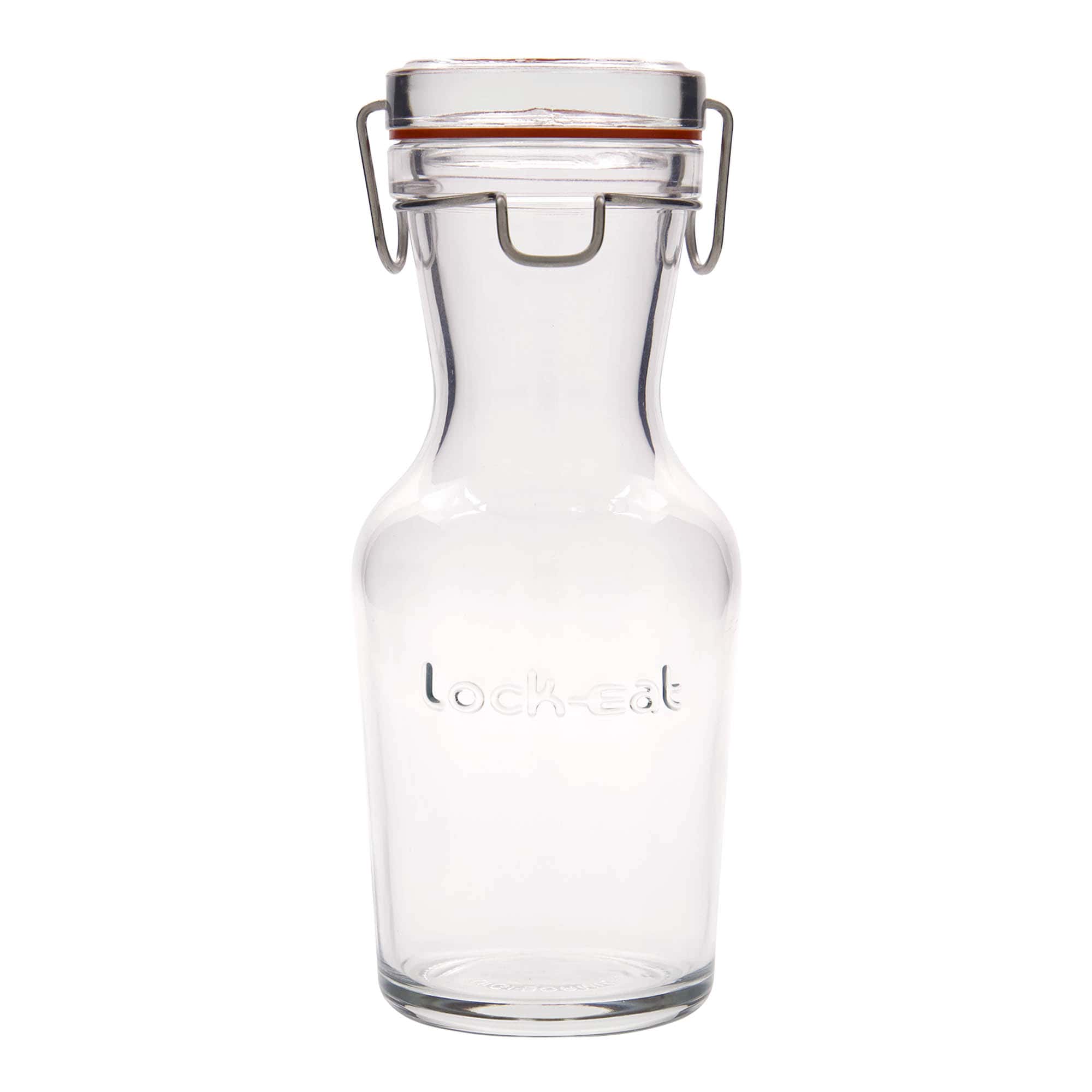 Carafe en verre 500 ml 'Lock-Eat', bouchage: bouchon mécanique