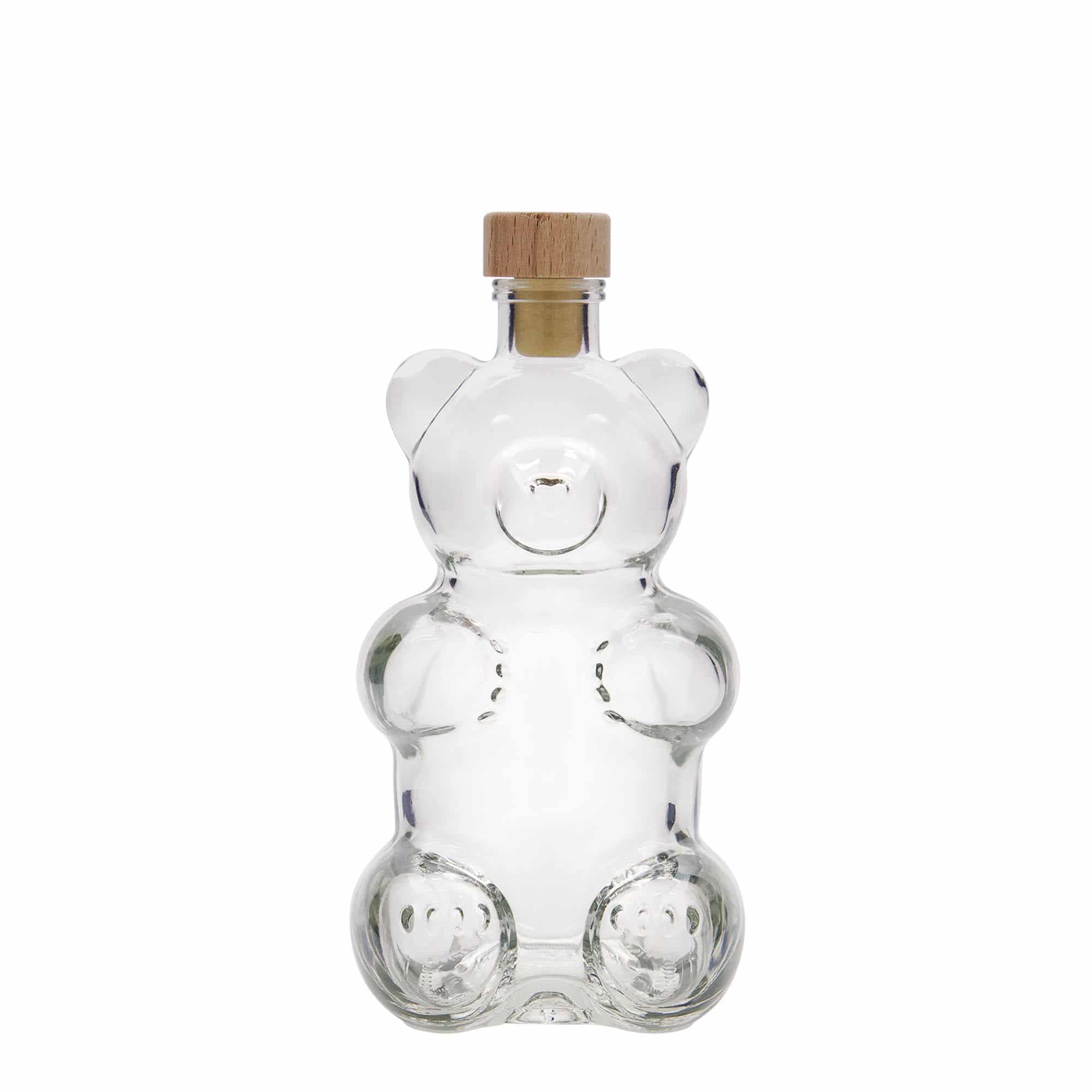 Bouteille en verre 350 ml 'Ours', bouchage: bouchon