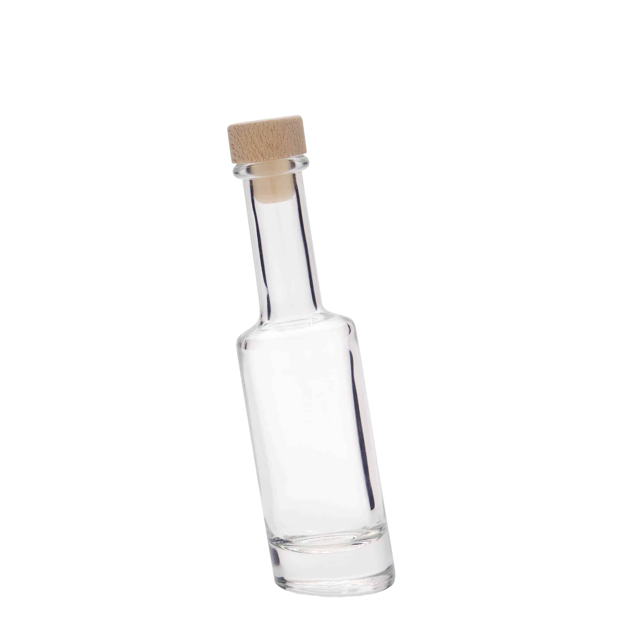 Bouteille en verre 100 ml 'Bounty', bouchage: bouchon