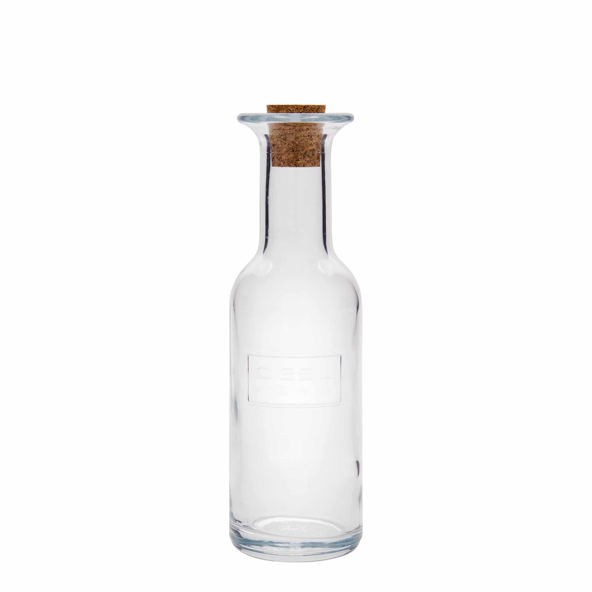 Bouteille en verre 250 ml 'Optima Fine Wine', bouchage: bouchon