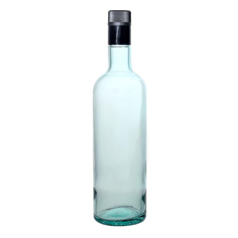 Bouteille de vinaigre / d’huile 750 ml 'Willy New', verre, vert clair, bouchage: DOP