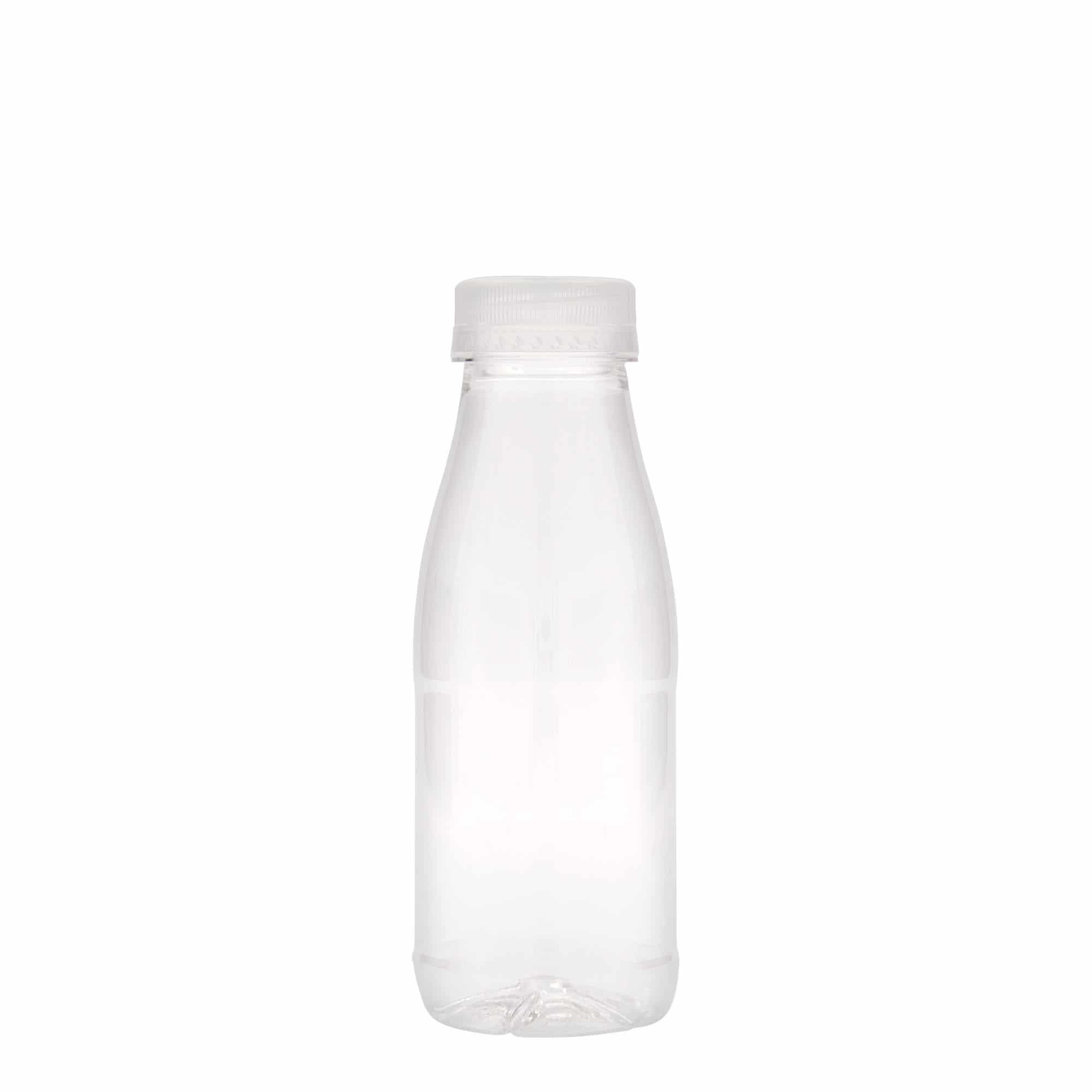 Bouteille en PET 330 ml 'Milk and Juice', plastique, bouchage: 38 mm