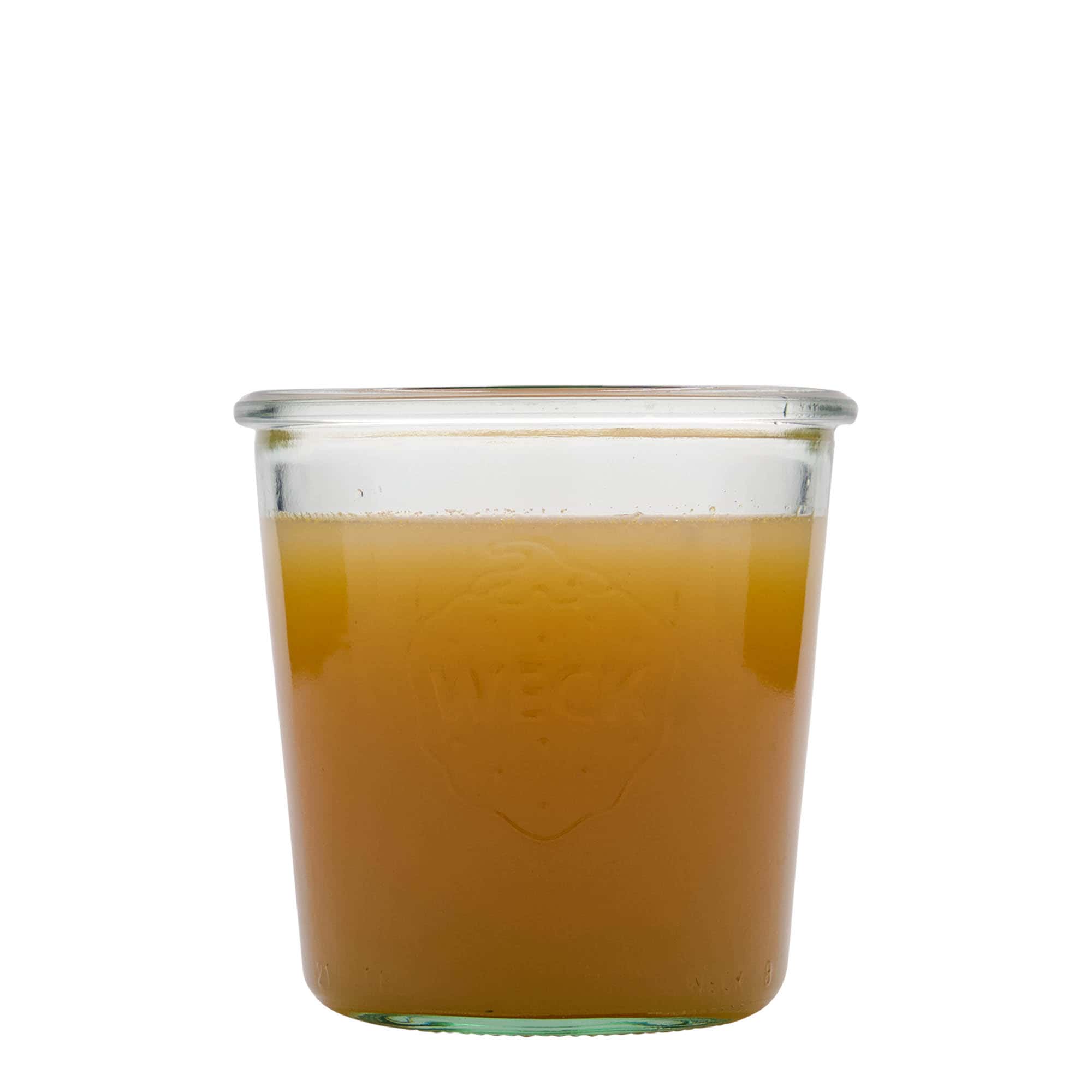 Verrine WECK 580 ml, bouchage: bords arrondis