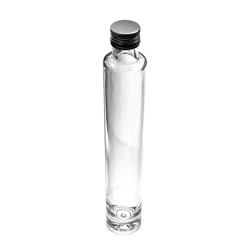 Bouteille en verre 200 ml 'Linus', bouchage: PP 28