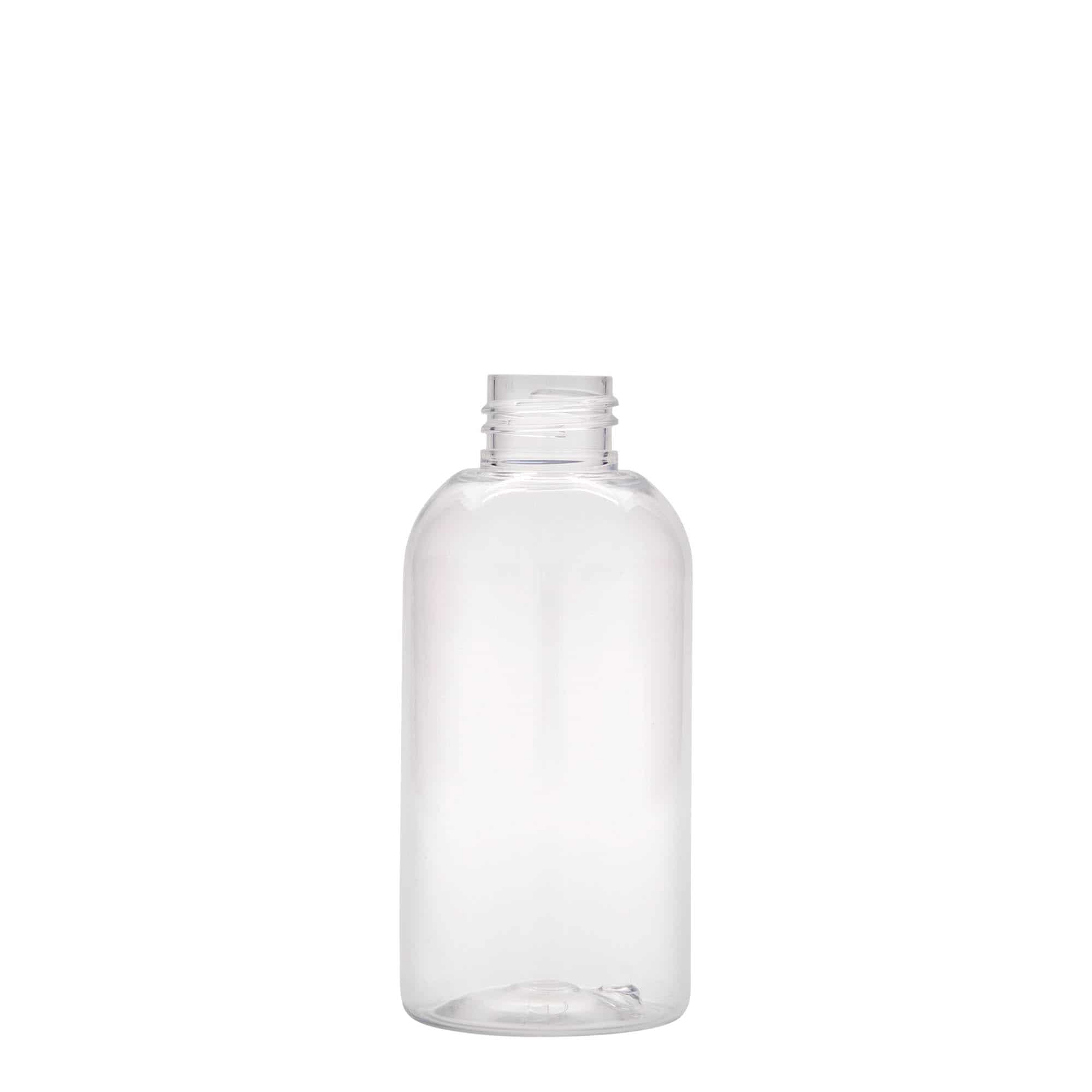 Bouteille en PET 150 ml 'Boston', plastique, bouchage: GPI 24/410