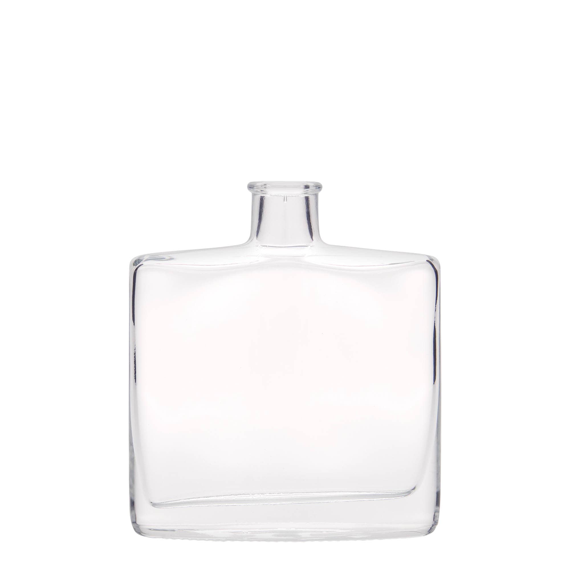 Bouteille en verre 200 ml 'Zorbas', ovale, bouchage: bouchon