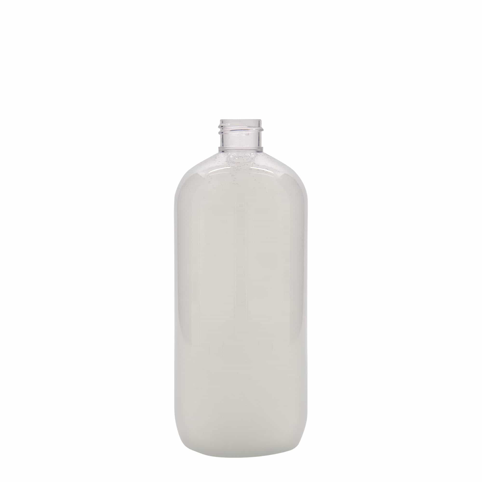 Bouteille en PET 500 ml 'Boston', plastique, bouchage: GPI 24/410