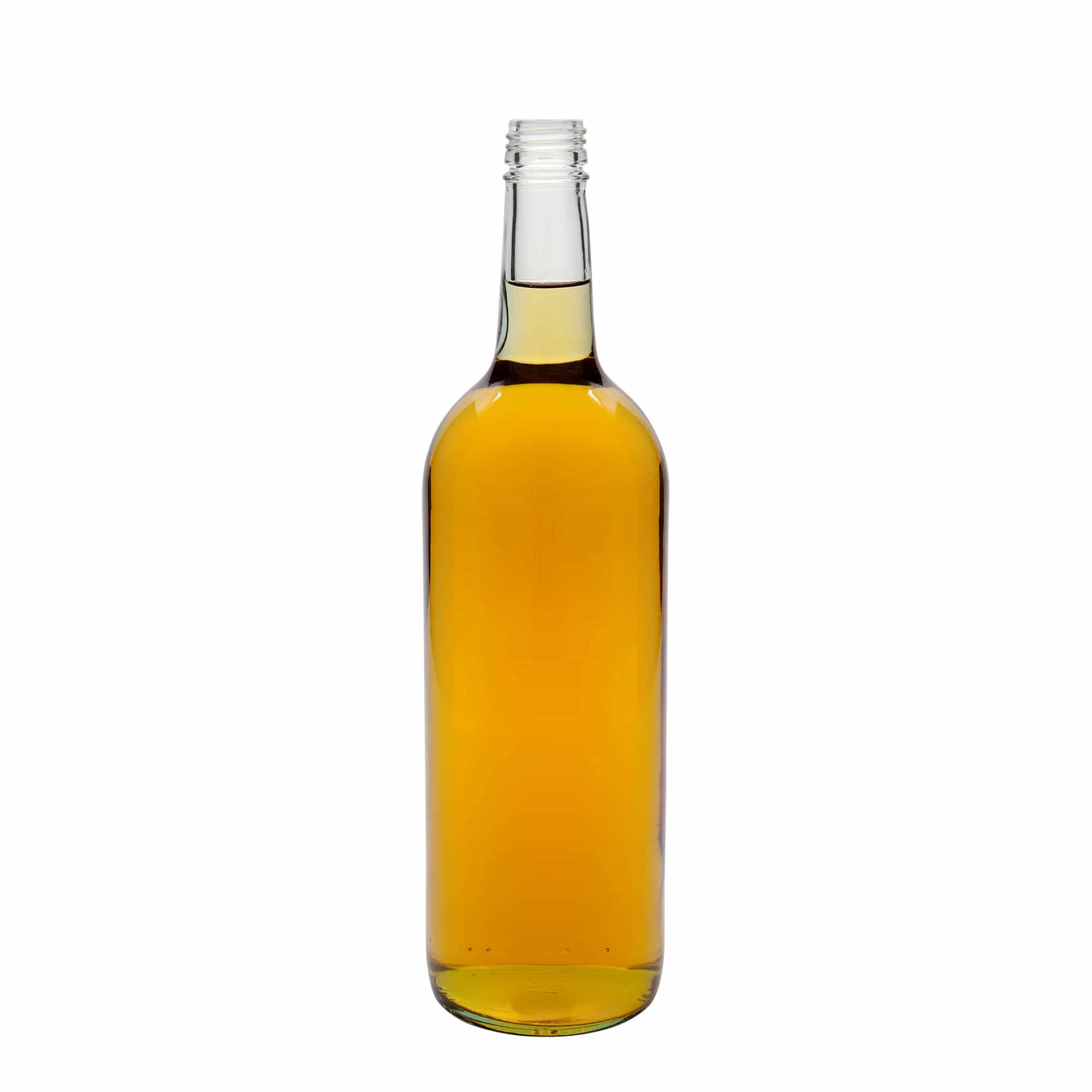 Bouteille universelle 1 000 ml, verre, bouchage: PP 28