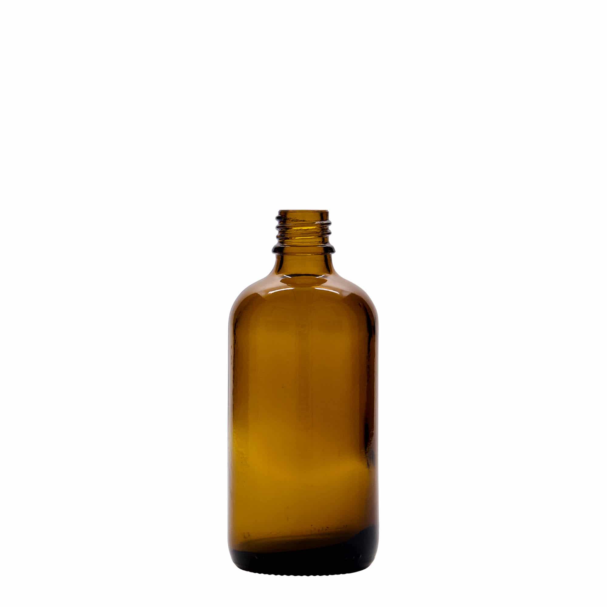 Flacon vaporisateur médical 100 ml, verre, brun, bouchage: DIN 18