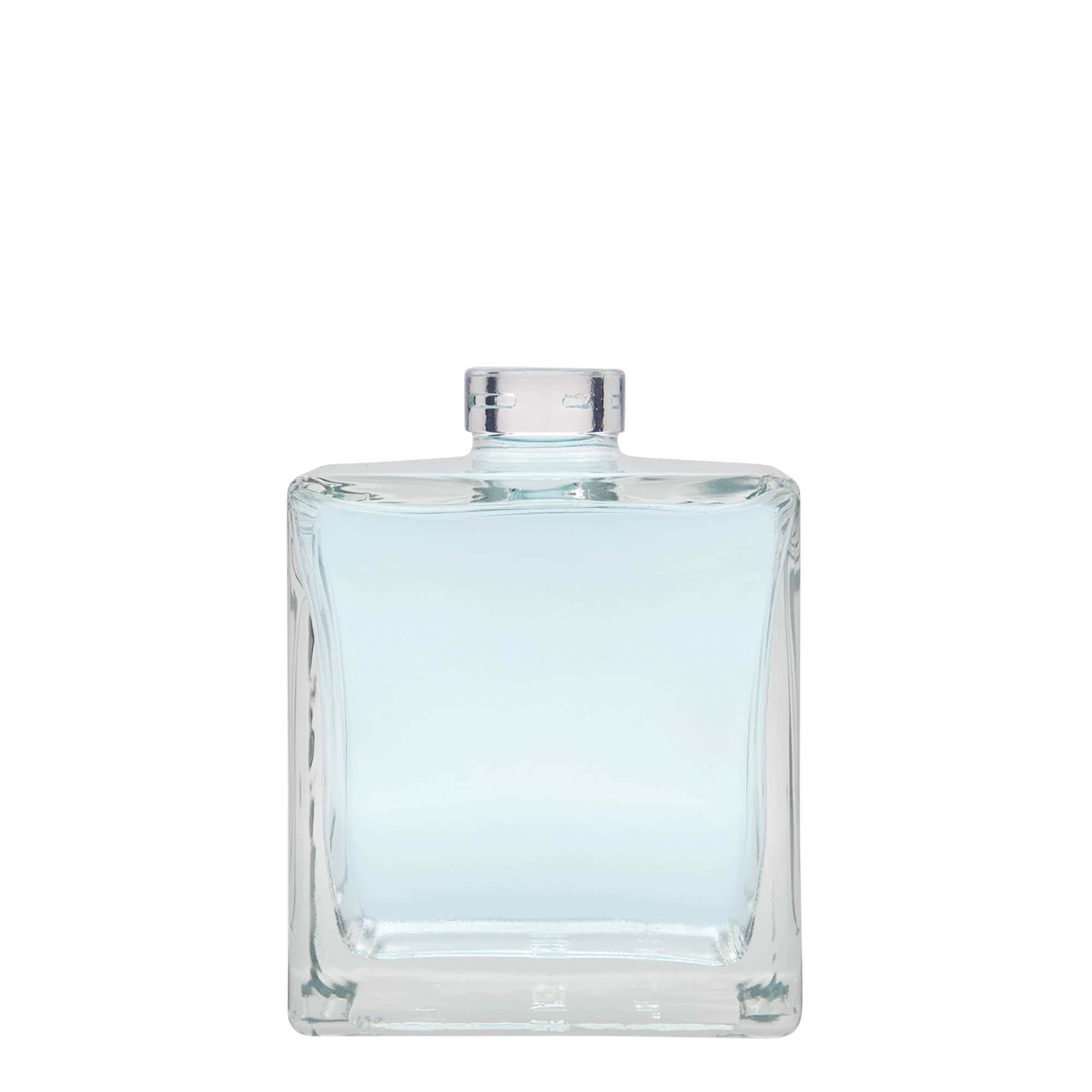 Bouteille en verre 500 ml 'Cube', carrée, bouchage: bouchon