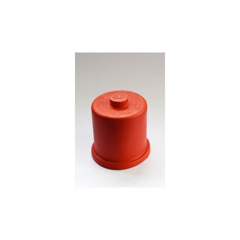 Capsule de fermentation type 4, caoutchouc, rouge