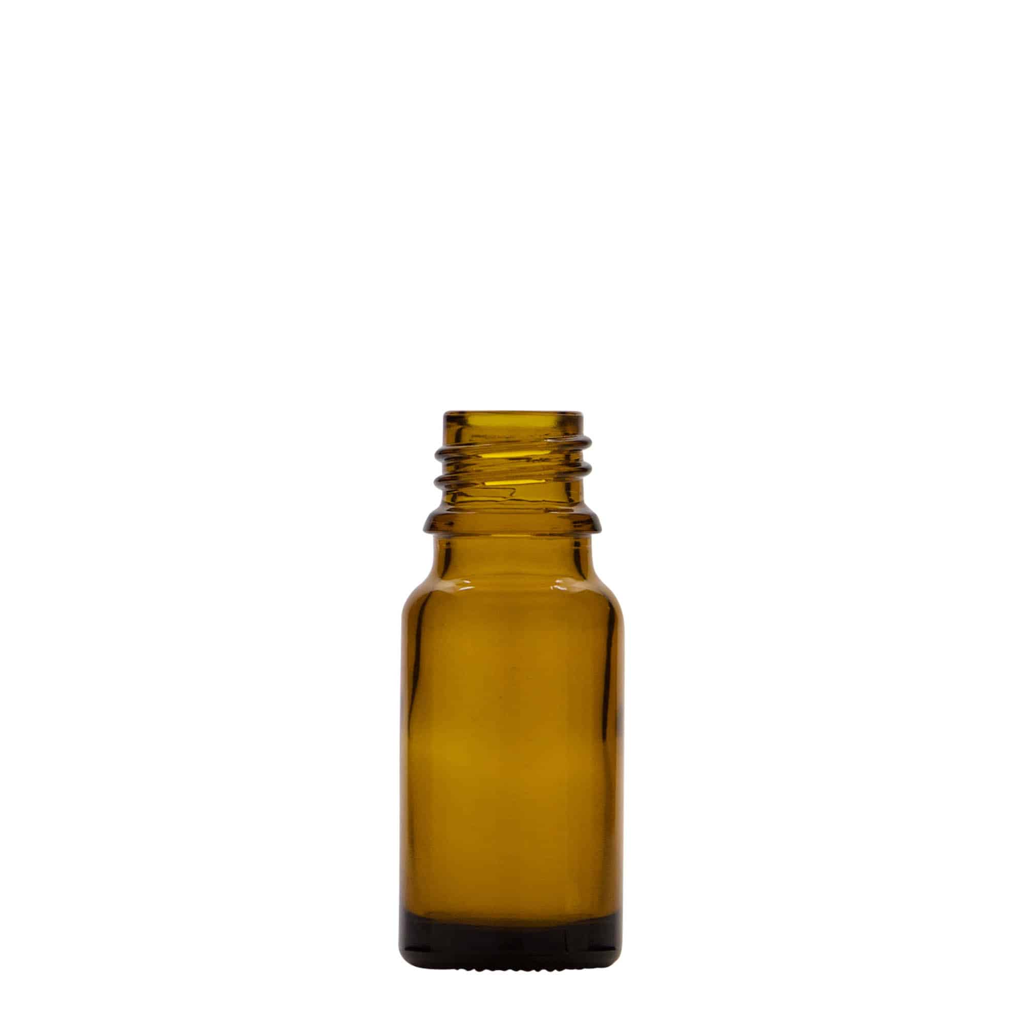 Flacon pharmaceutique 10 ml avec pompe de lotion, verre, brun, bouchage: DIN 18