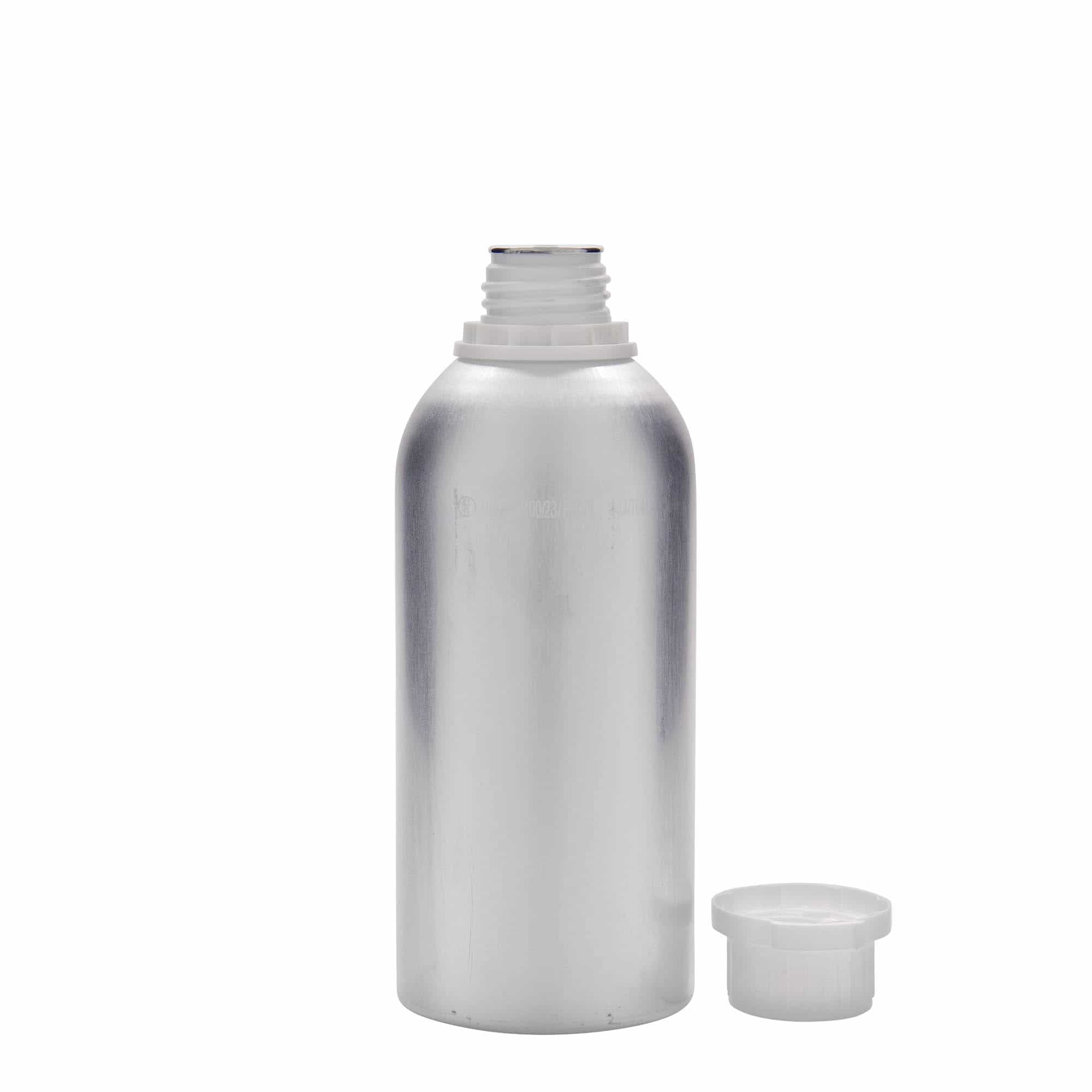 Bouteille en aluminium 625 ml, métal, argenté, bouchage: DIN 32