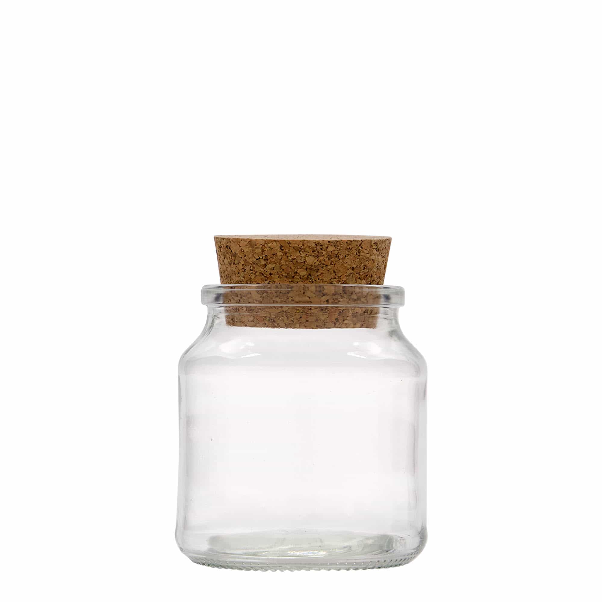 Petit pot rond 205 ml, col: bouchon