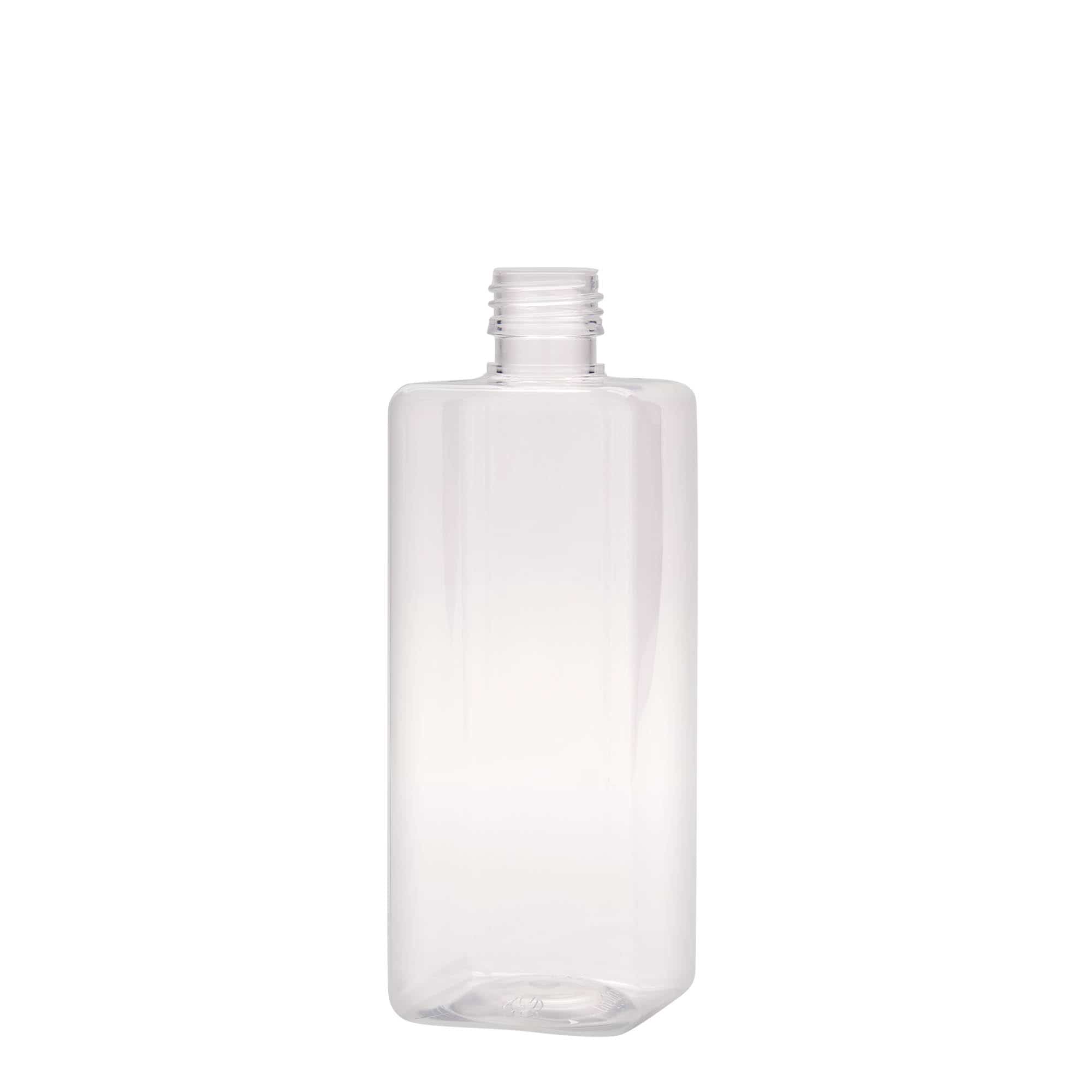 Bouteille en PET 500 ml 'Karl', carrée, plastique, bouchage: PP 28