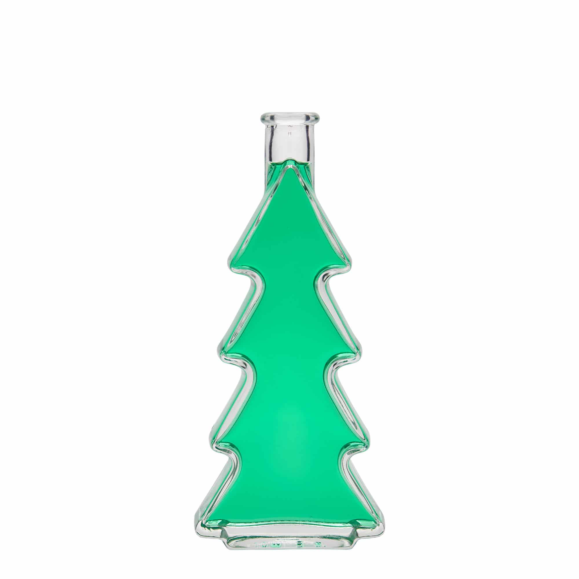 Bouteille en verre 200 ml 'Sapin', bouchage: bouchon