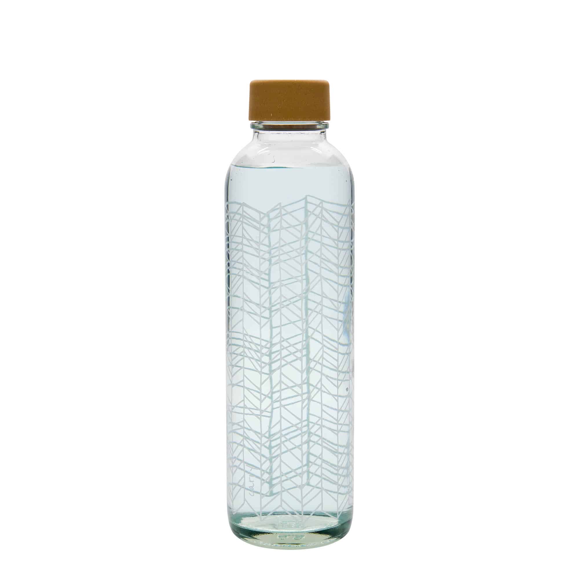 Gourde 700 ml 'CARRY Bottle', motif : Structure of Life, bouchage: Bougage à vis