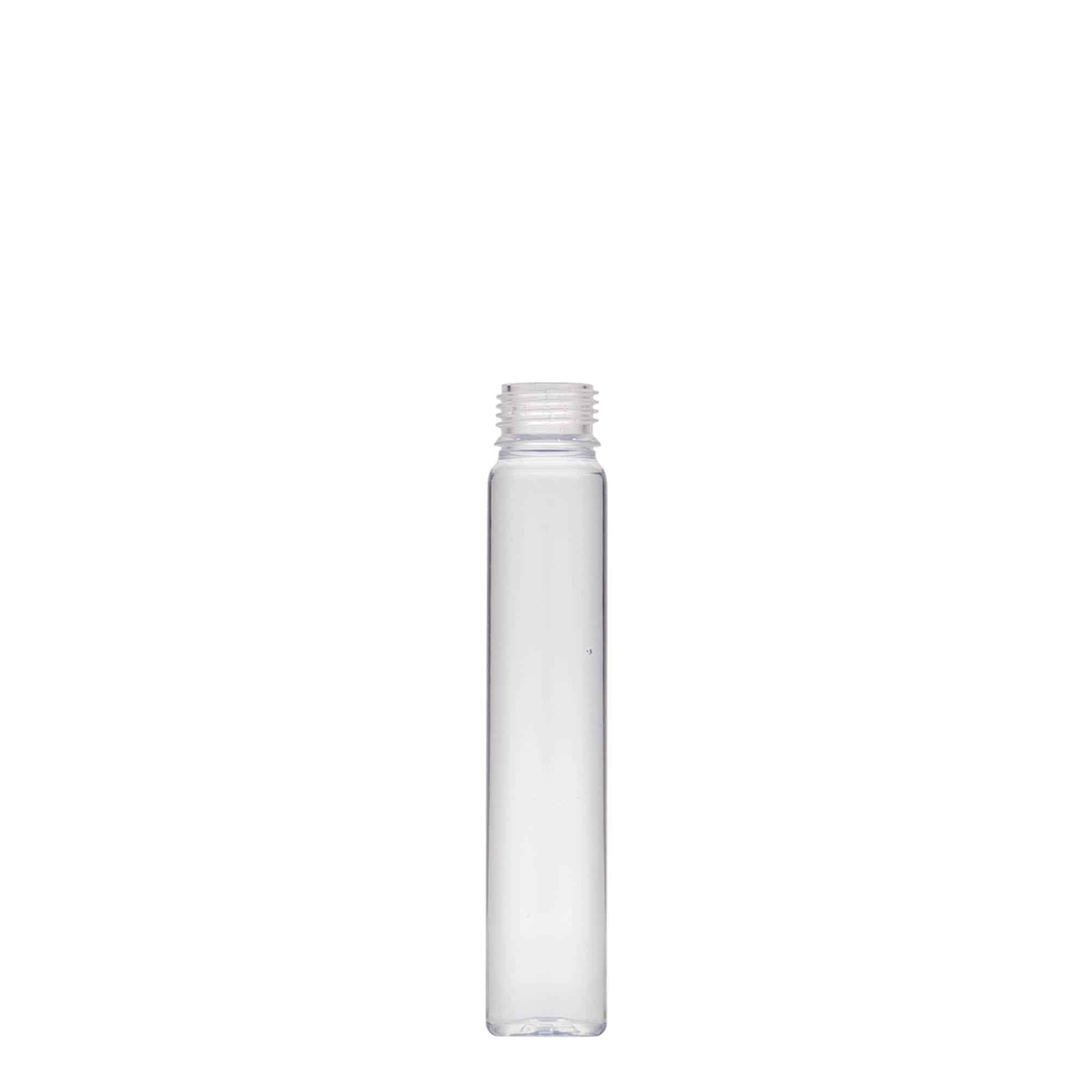 Éprouvette en PET 25 ml, plastique, bouchage: Bougage à vis