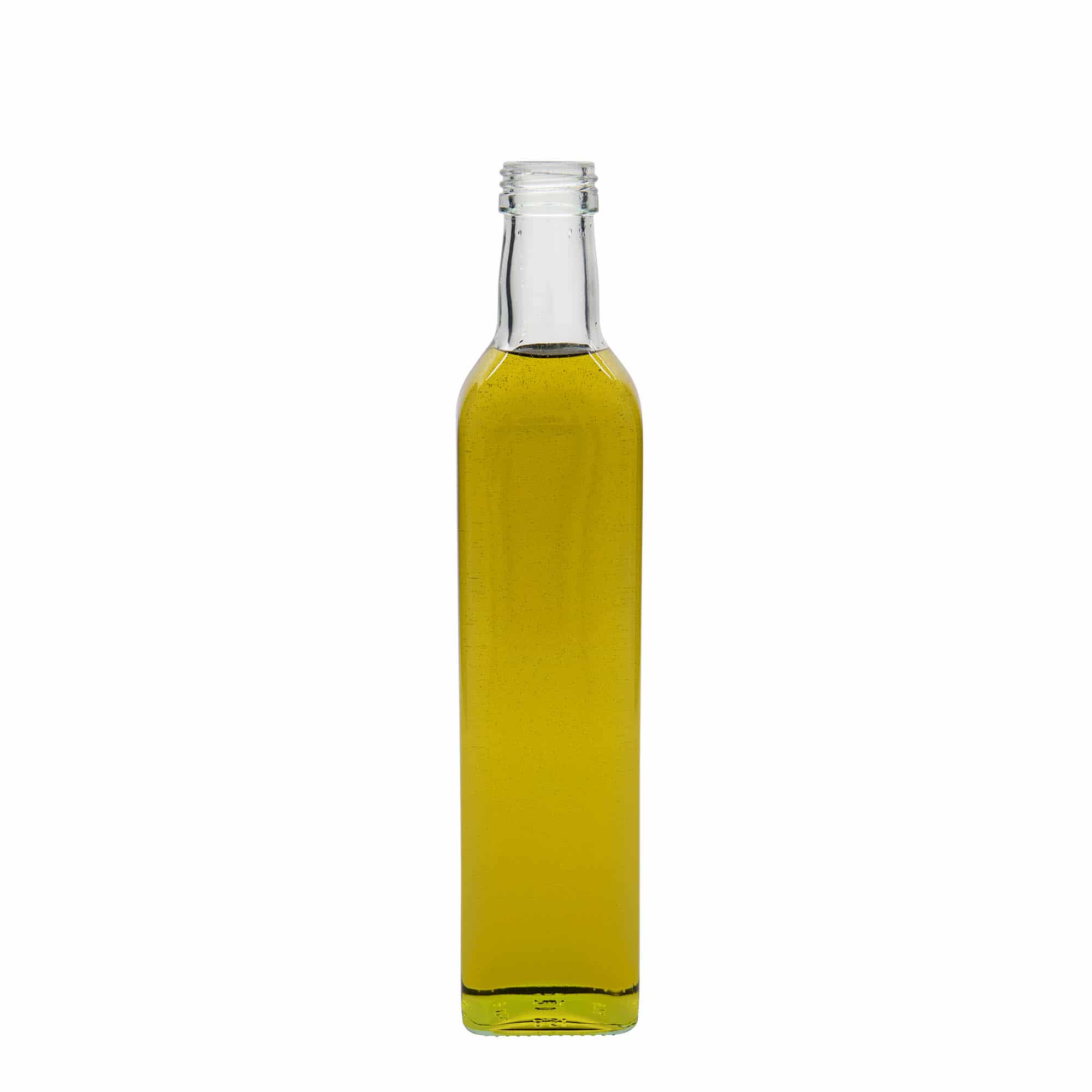 Bouteille en verre 500 ml 'Marasca', carrée, bouchage: PP 31,5