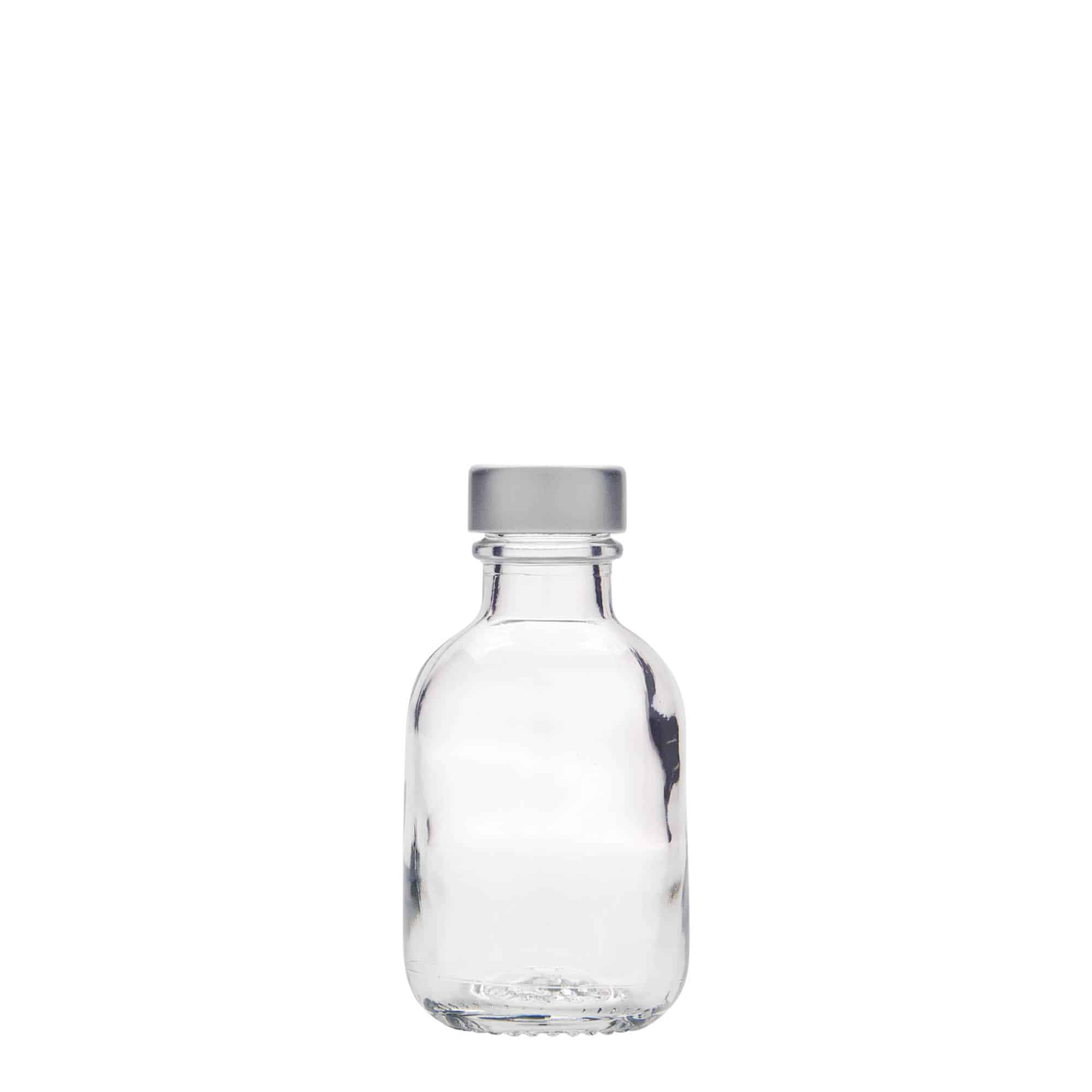 Bouteille en verre 50 ml 'Lotto', bouchage: GPI 22