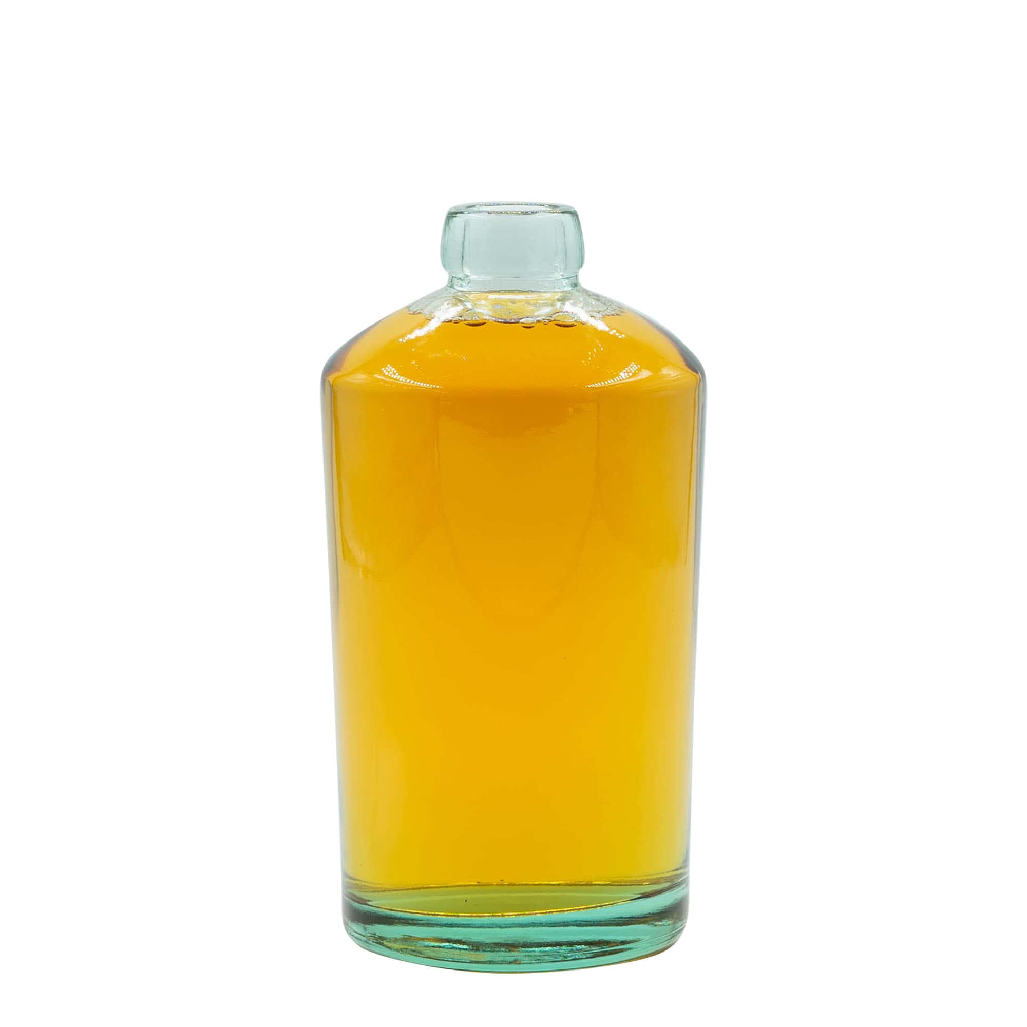 Bouteille en verre 700 ml 'Barrel', bouchage: bouchon