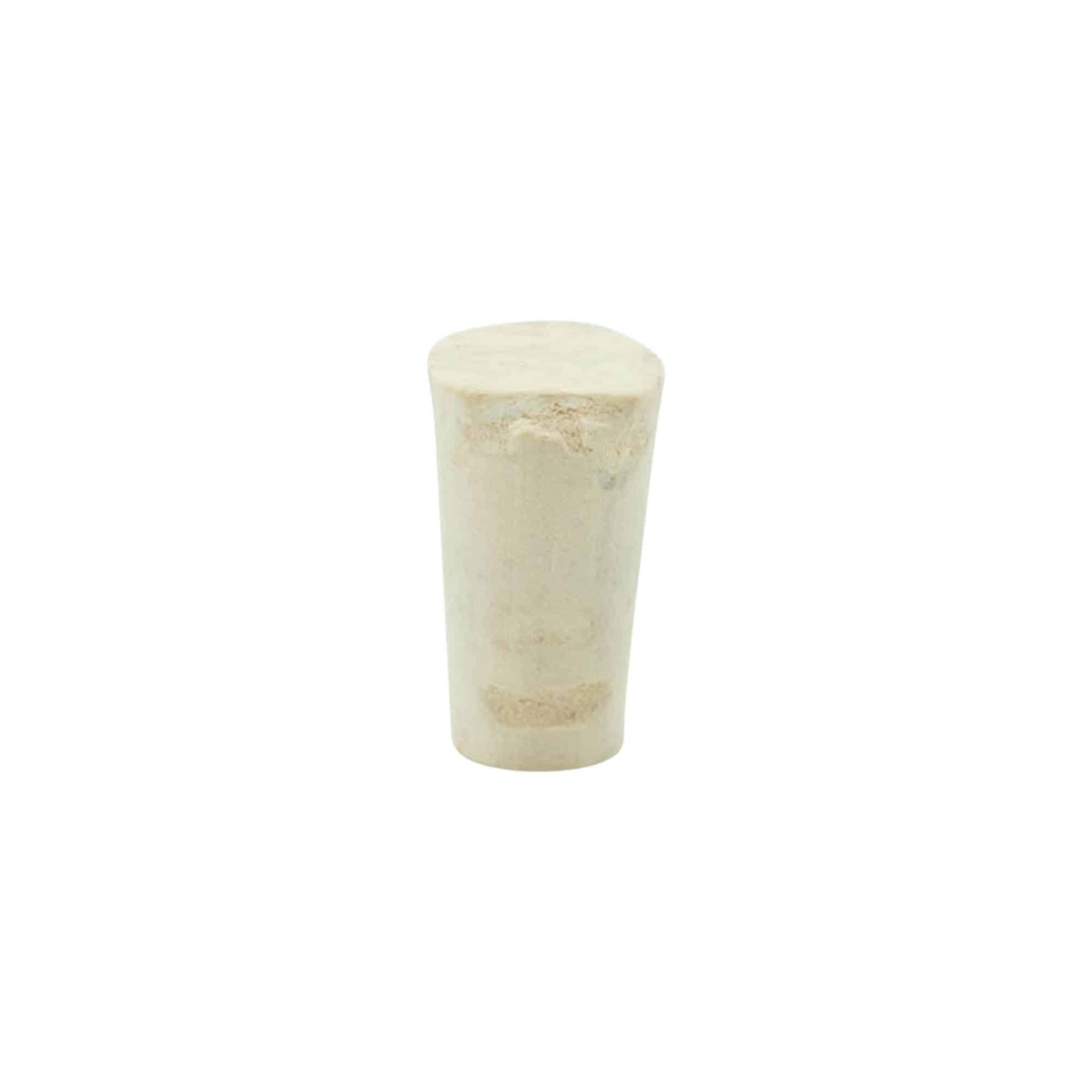 Bouchon pointu 9-12 x 22, liège compressé, beige, pour bouchage: bouchon