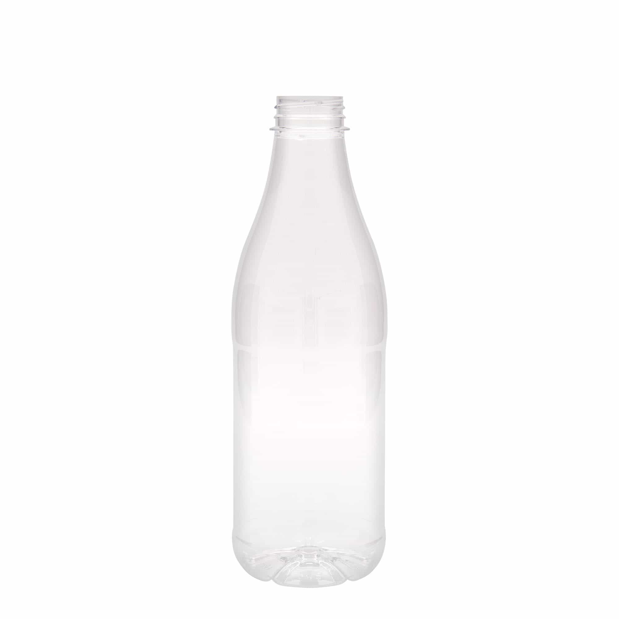 Bouteille en PET 1 000 ml 'Milk and Juice', plastique, bouchage: 38 mm