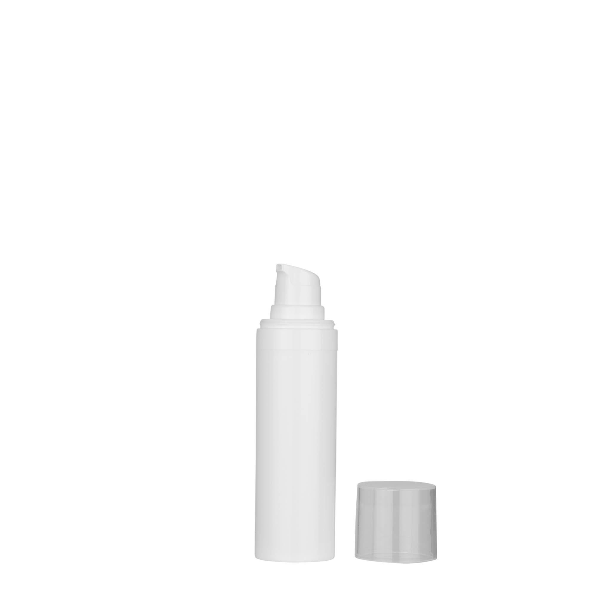 Flacon airless 30 ml 'Micro', plastique PP, blanc