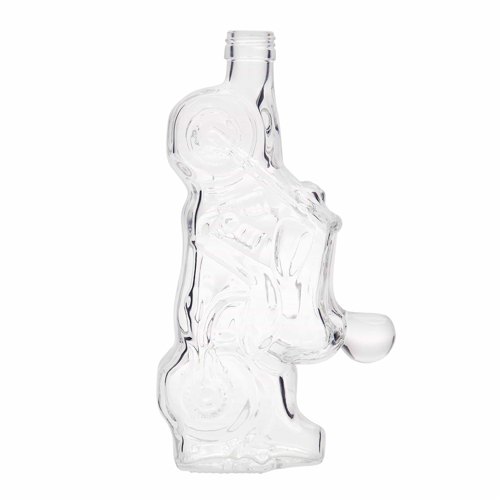 Bouteille en verre 350 ml 'Moto', bouchage: PP 28