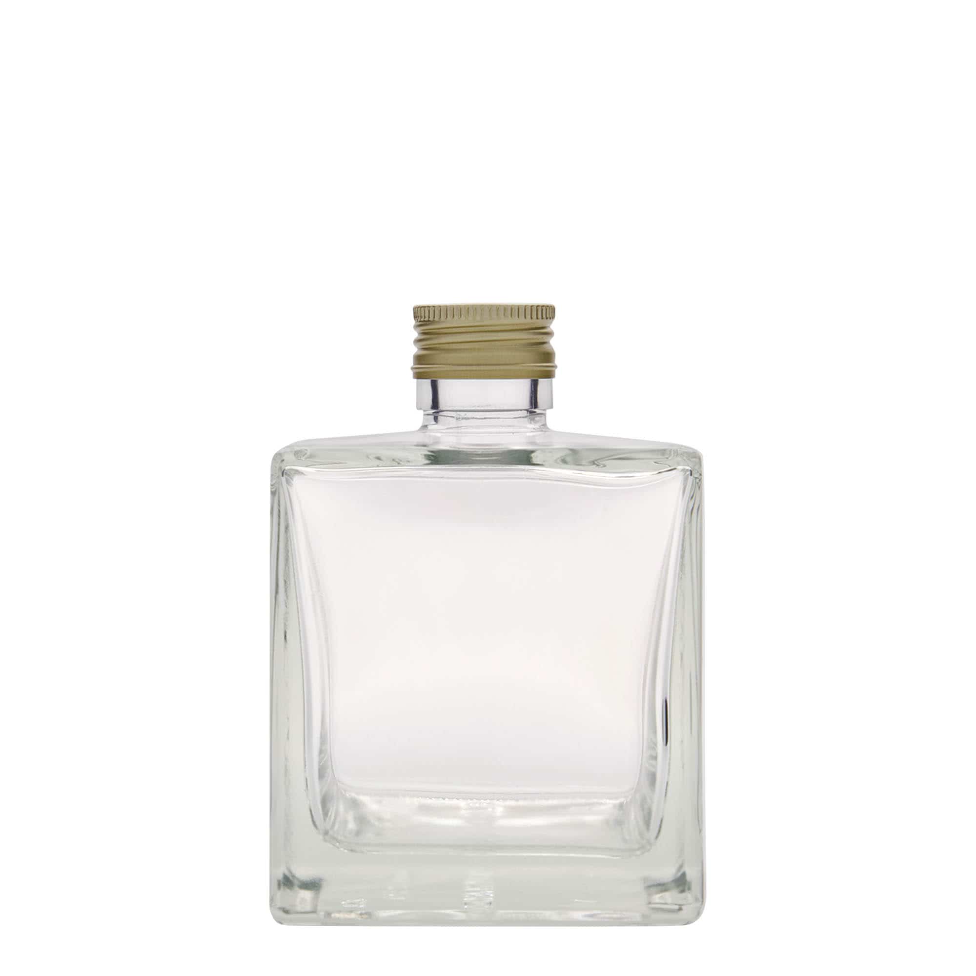 Bouteille en verre 500 ml 'Cube', carrée, bouchage: PP 31,5