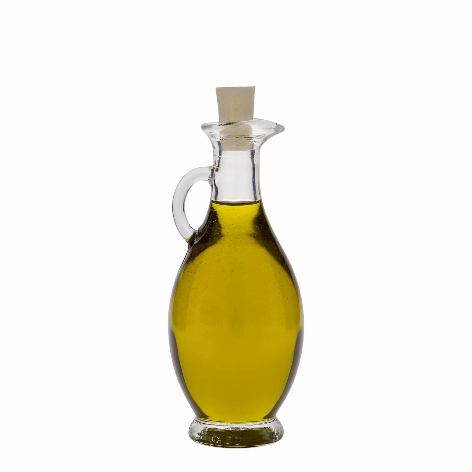 Bouteille de vinaigre / d’huile 250 ml 'Egizia', bouchage: bouchon