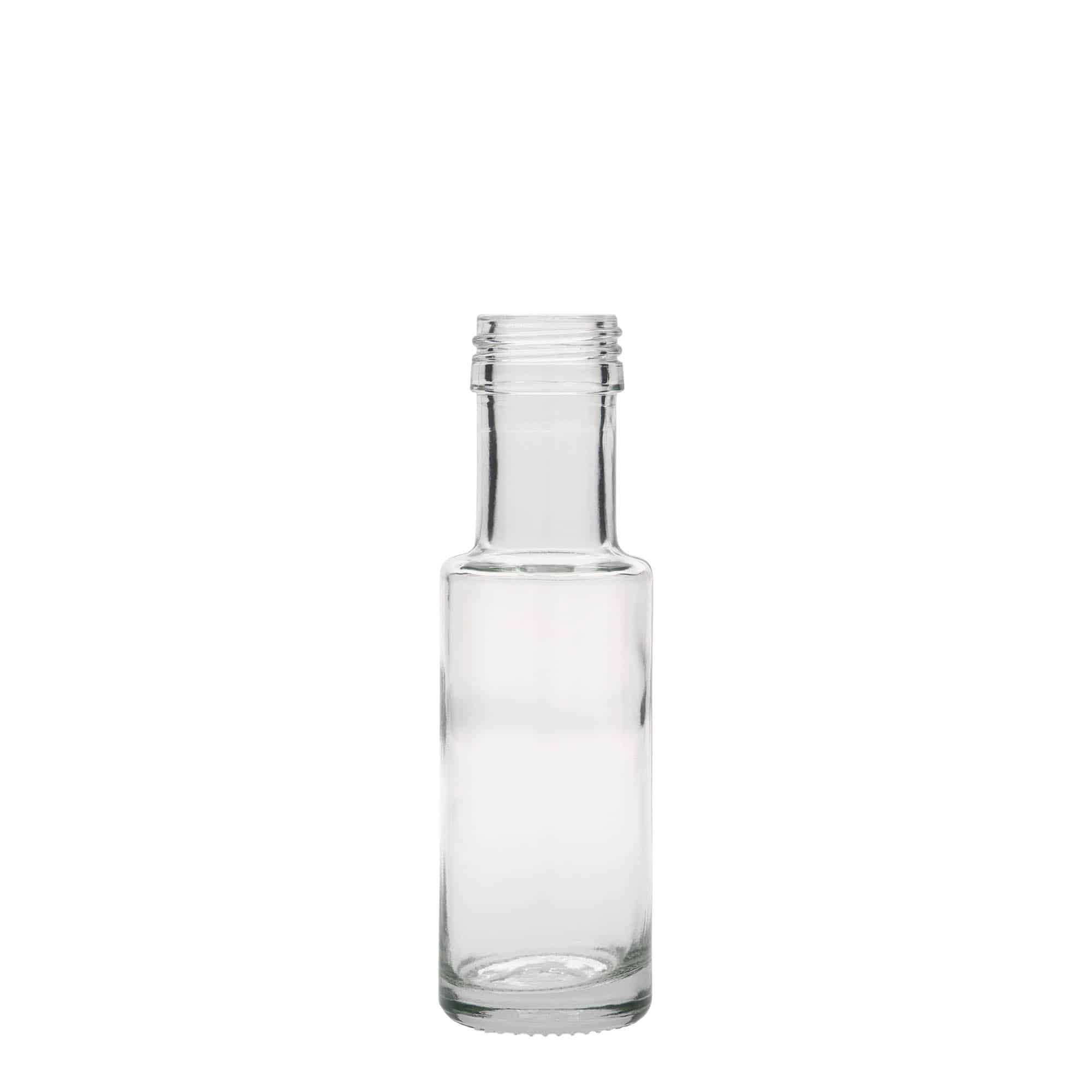 Bouteille en verre 100 ml 'Dorica', bouchage: PP 31,5