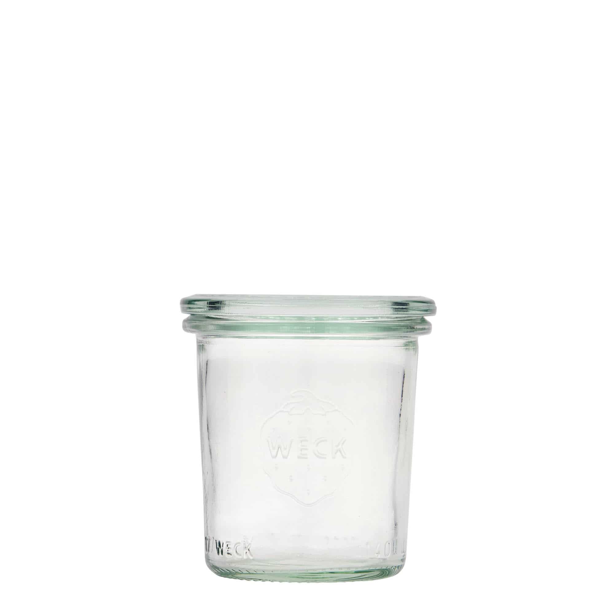 Verrine WECK 140 ml, bouchage: bords arrondis