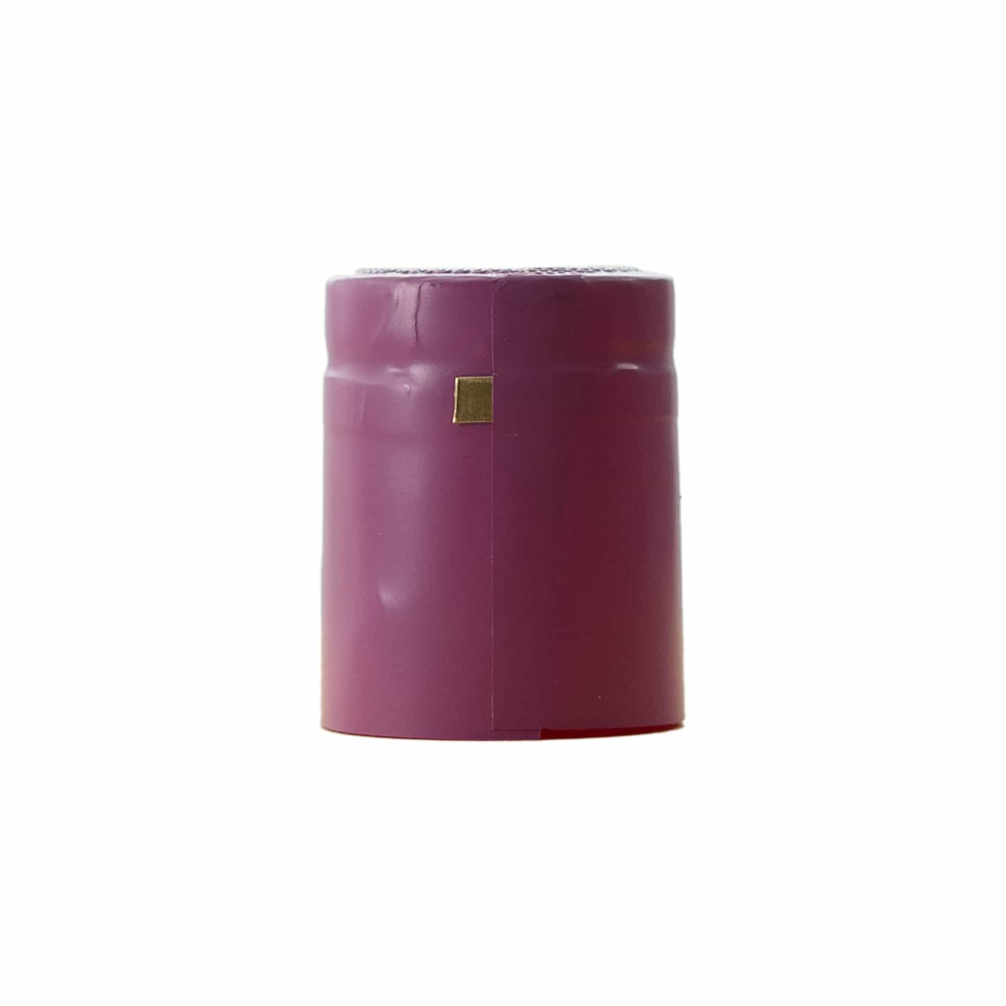 Capsule thermo-rétractable 32x41, plastique PVC, rose fuchsia