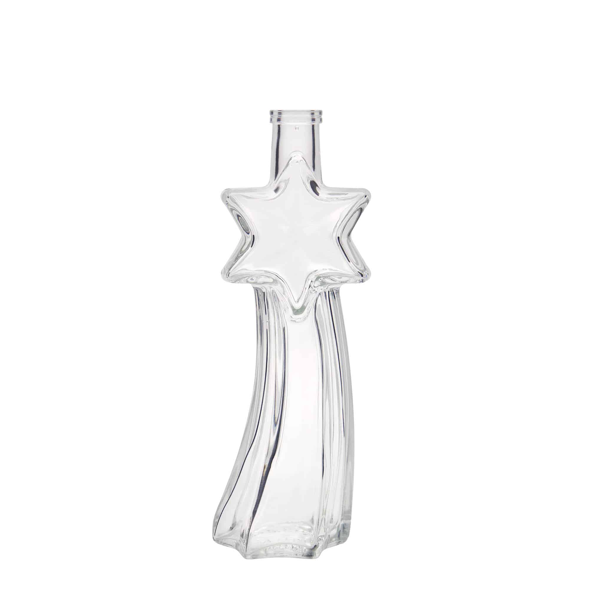 Bouteille en verre 200 ml 'Étoile filante', bouchage: bouchon