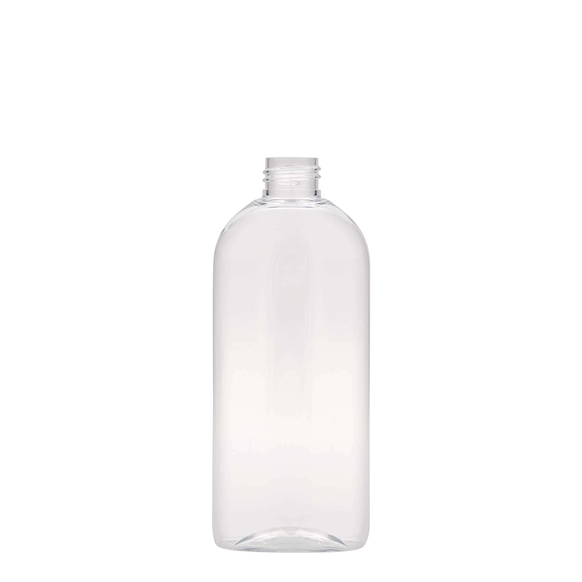 Bouteille en PET 250 ml 'Iris', ovale, plastique, bouchage: GPI 24/410