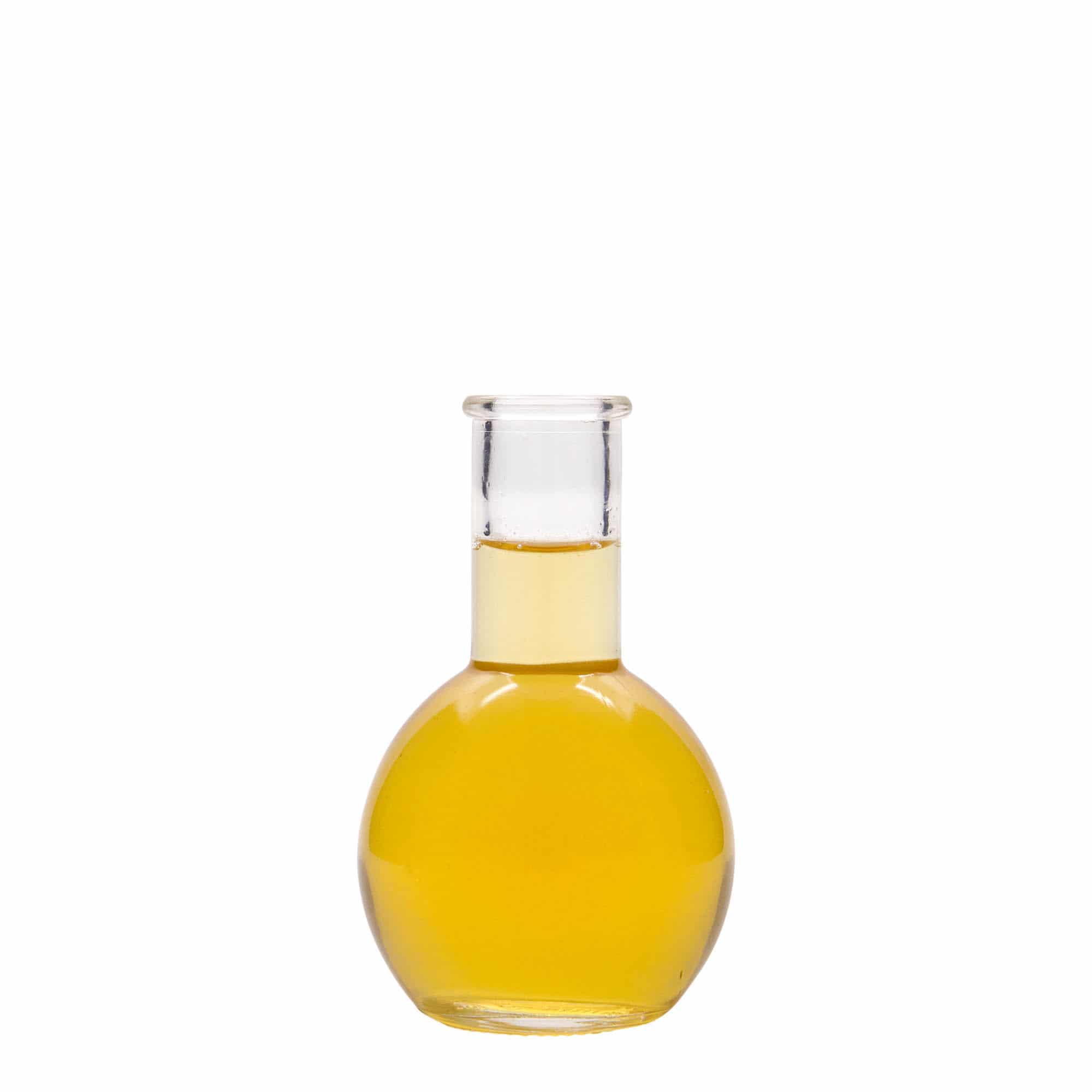 Bouteille en verre 100 ml 'Tulipano', bouchage: bouchon