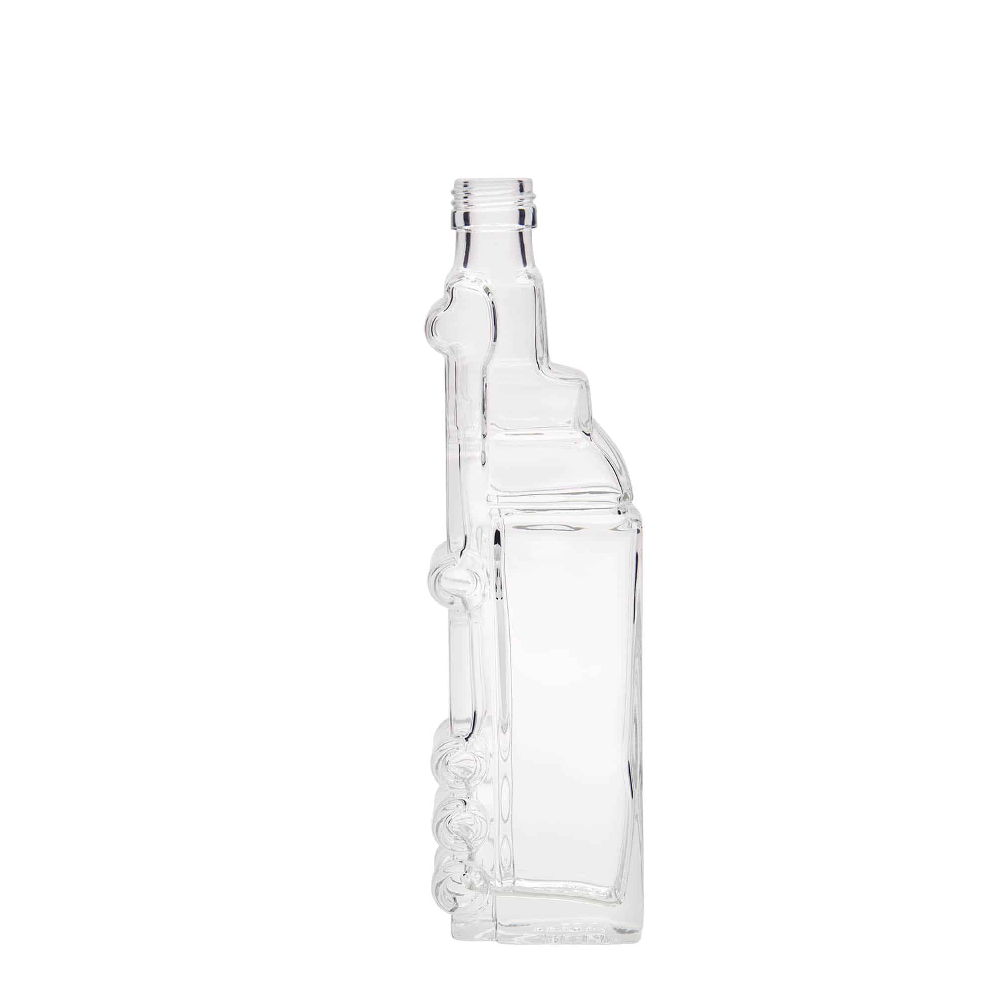 Bouteille en verre 200 ml 'Camion', bouchage: PP 25